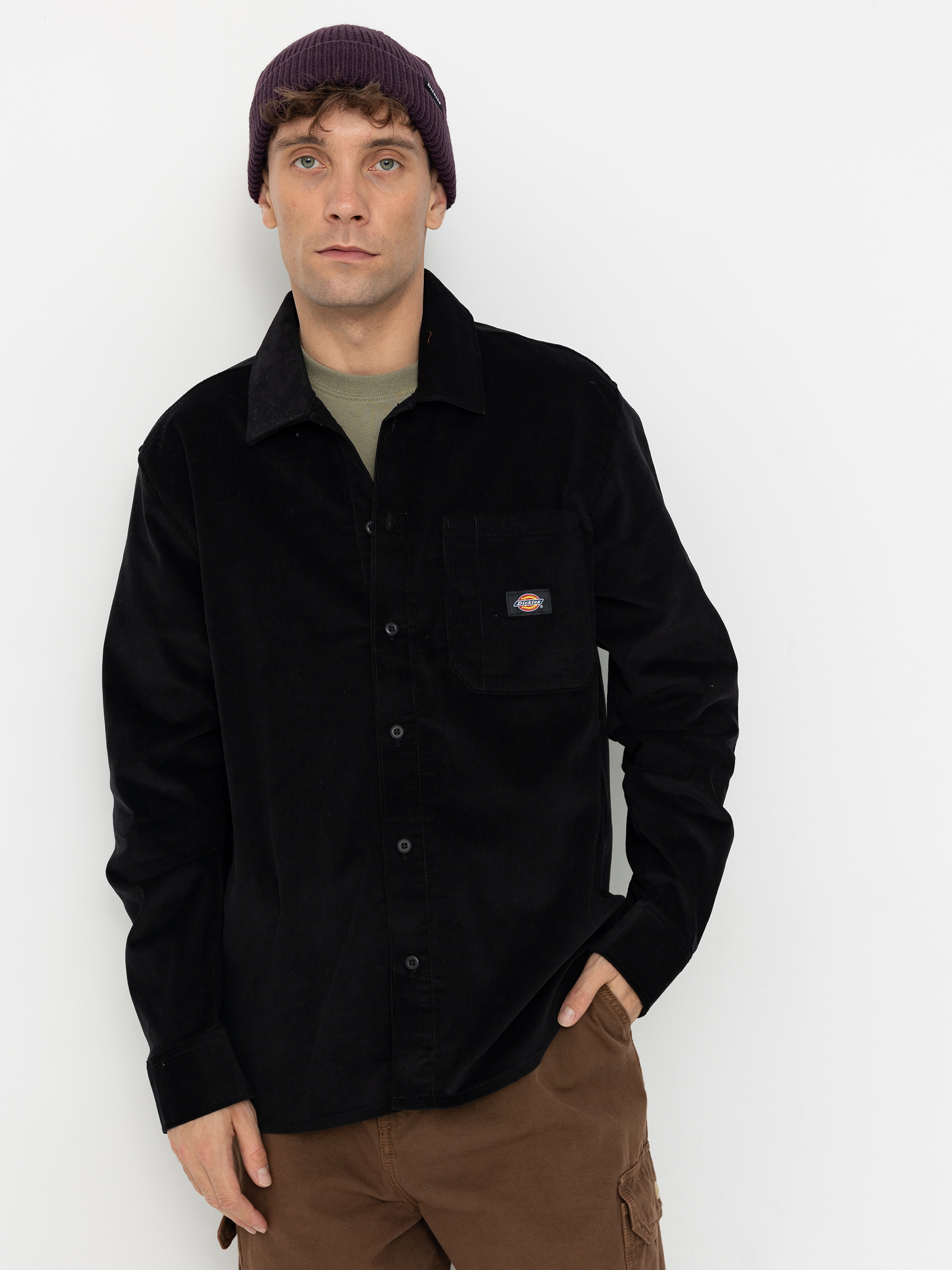 Риза Dickies Corduroy (black)