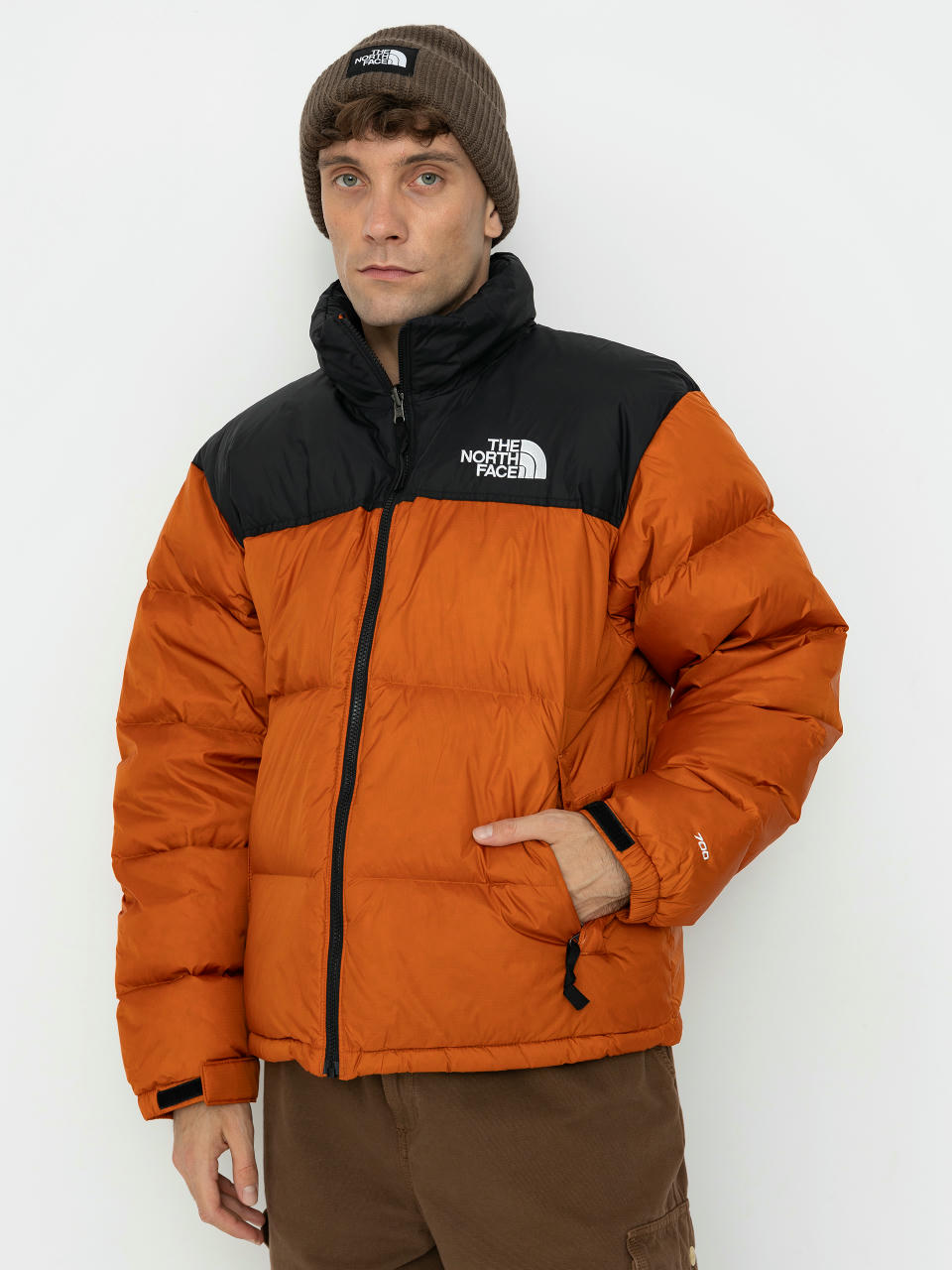 Яке The North Face 1996 Retro Nuptse (earthen copper/tnf blac)