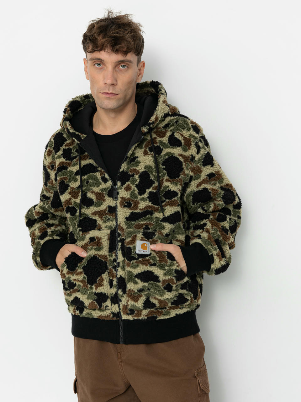 Яке Carhartt WIP OG Active Liner (camo duck jacquard/green)