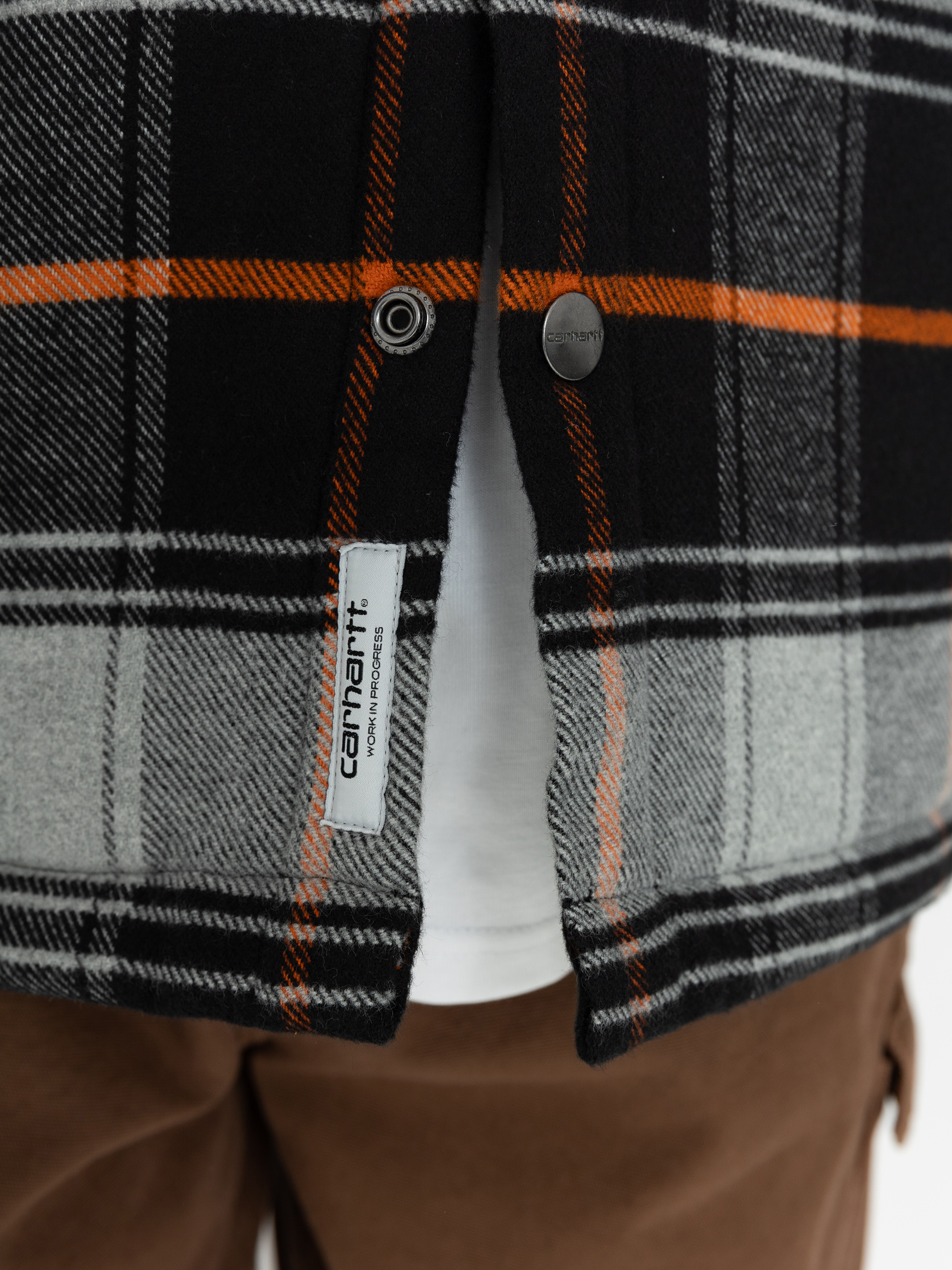 Яке Carhartt WIP Baris (baris check/grey heather/black)