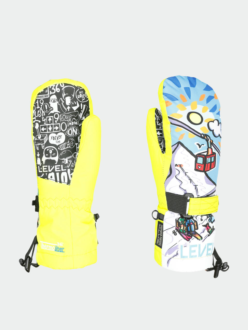 Ръкавици Level Junior Mitt JR (yellow)