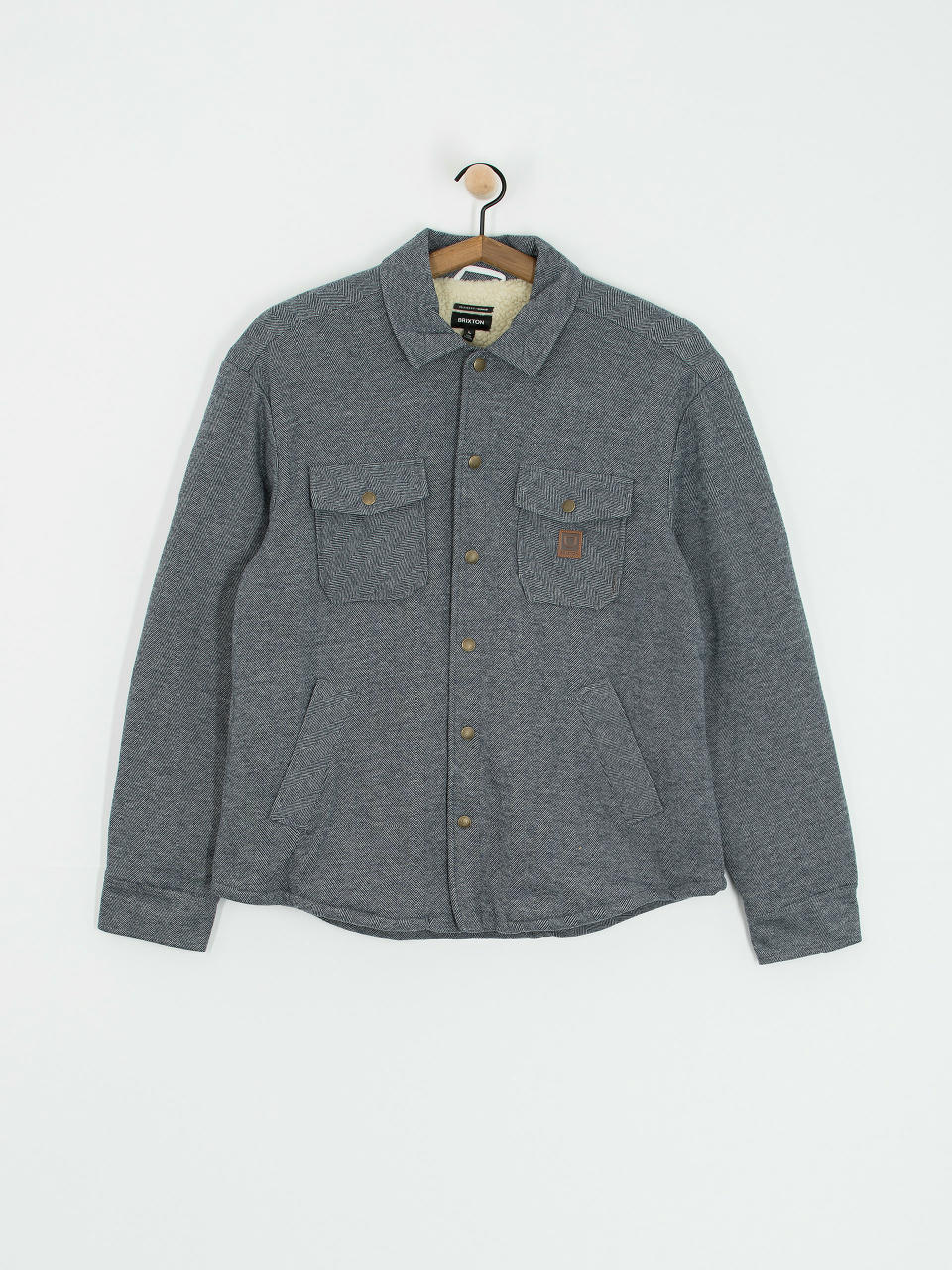 Яке Brixton Durham Lined (black herringbone)