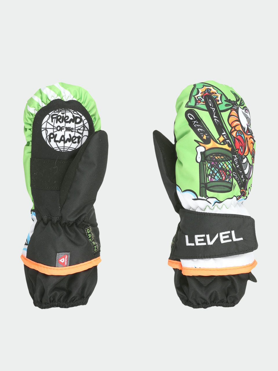 Ръкавици Level Animal Mitt JR (lime)