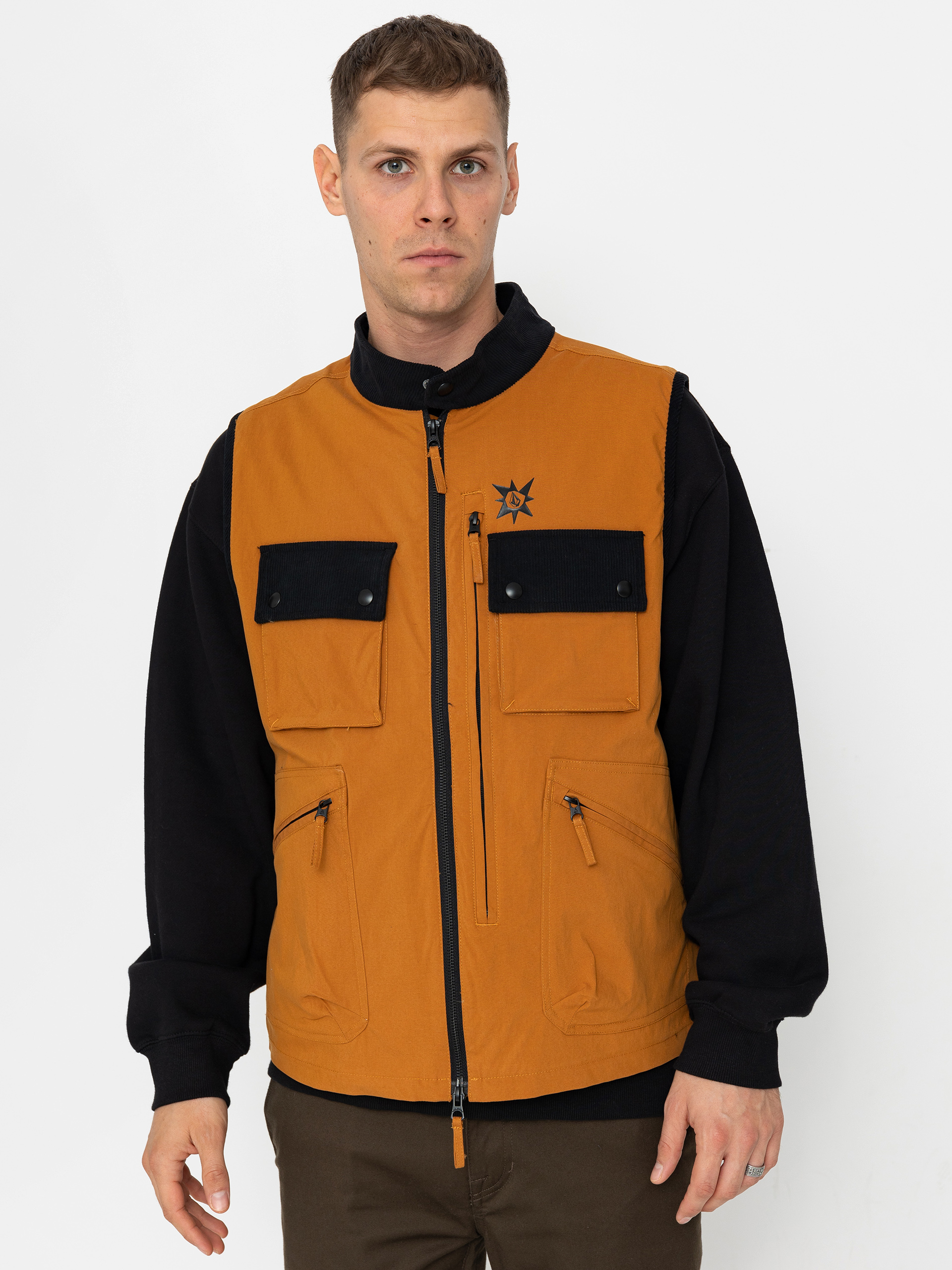 Елек Volcom Tt B Iguchi Tds Vest (chestnut brown)