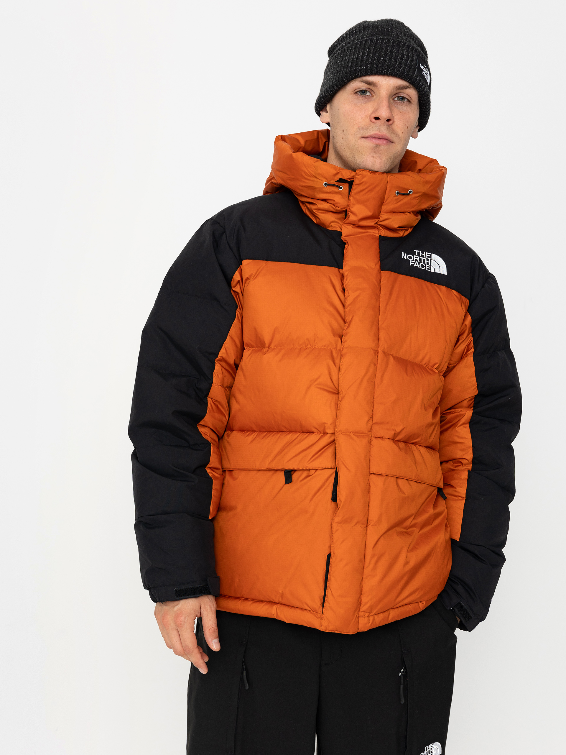 u042fu043au0435 The North Face Hmlyn Down Parka (earthen copper/tnf blac)