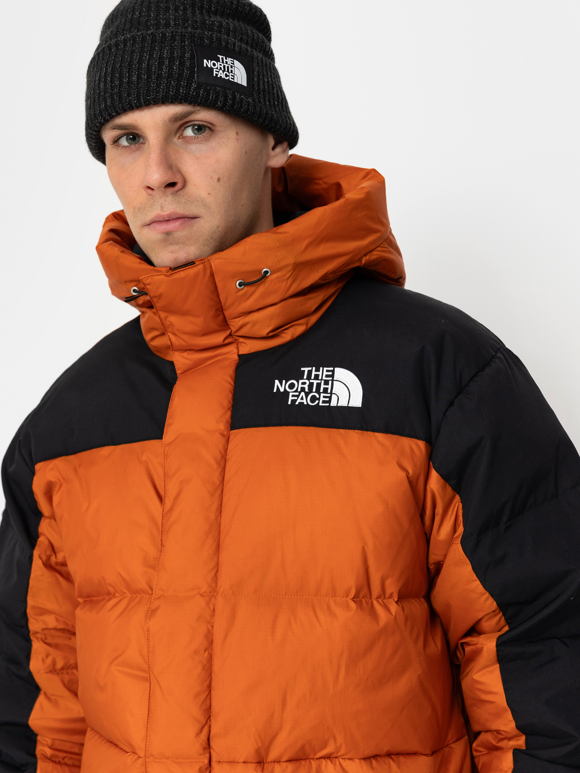 Яке The North Face Hmlyn Down Parka (earthen copper/tnf blac)