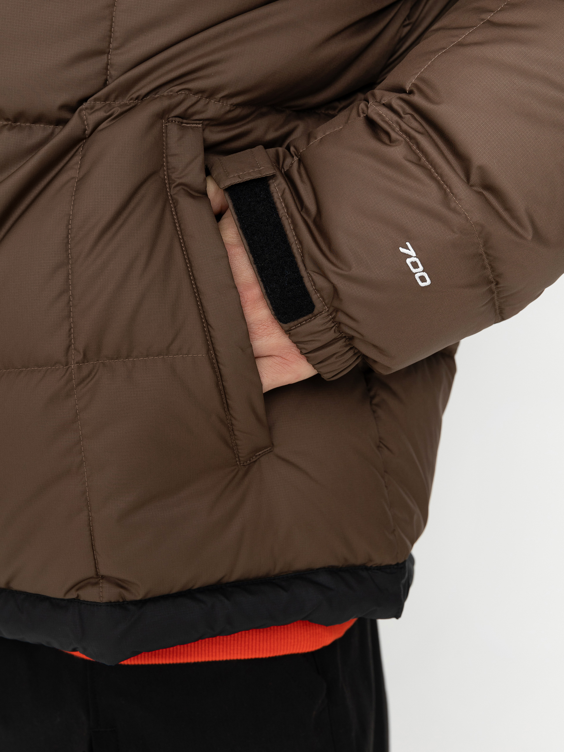 Яке The North Face Lhotse Hooded (smokey brown)
