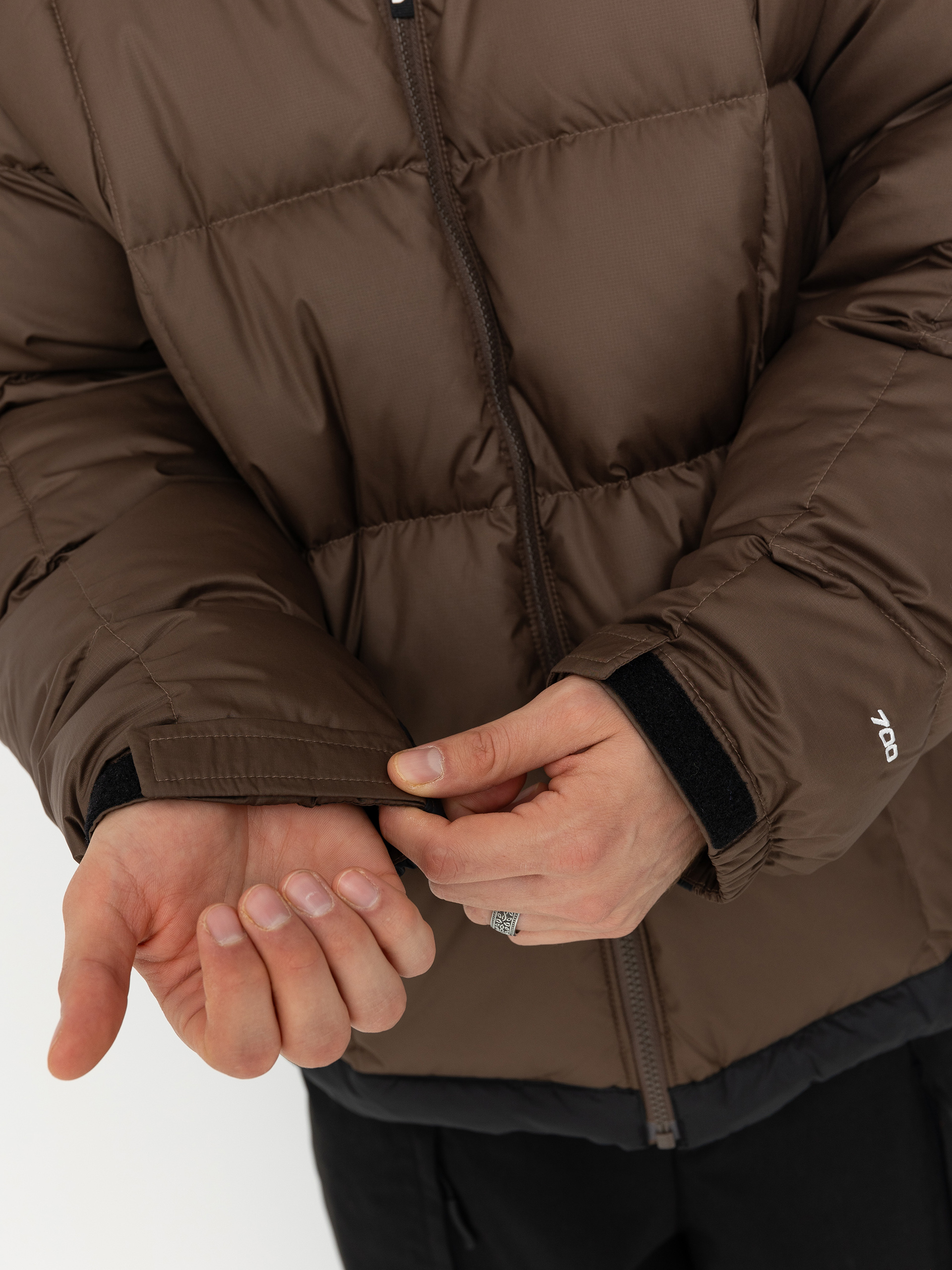 Яке The North Face Lhotse Hooded (smokey brown)