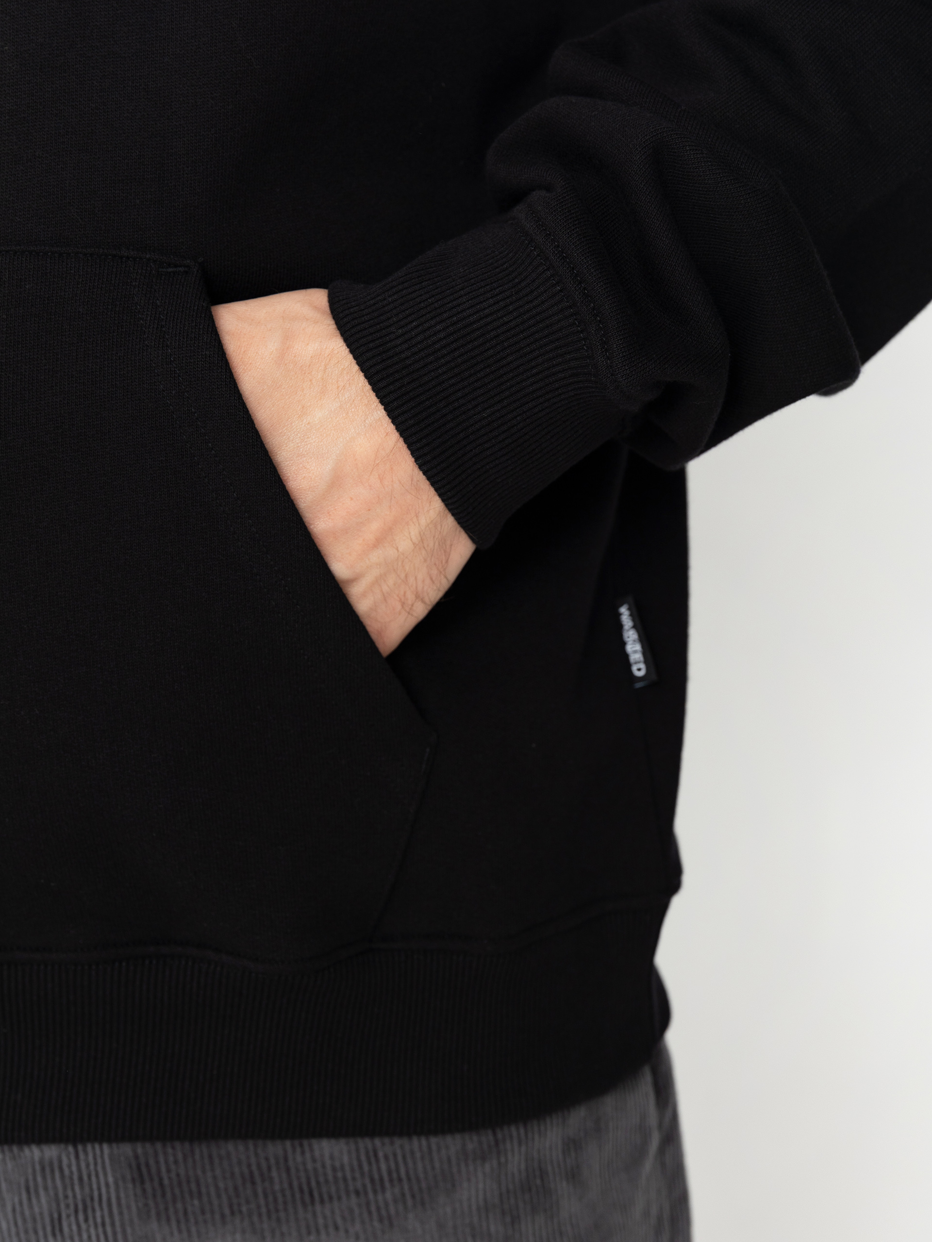 Суитшърт с качулка Wasted Paris Howler HD (black)