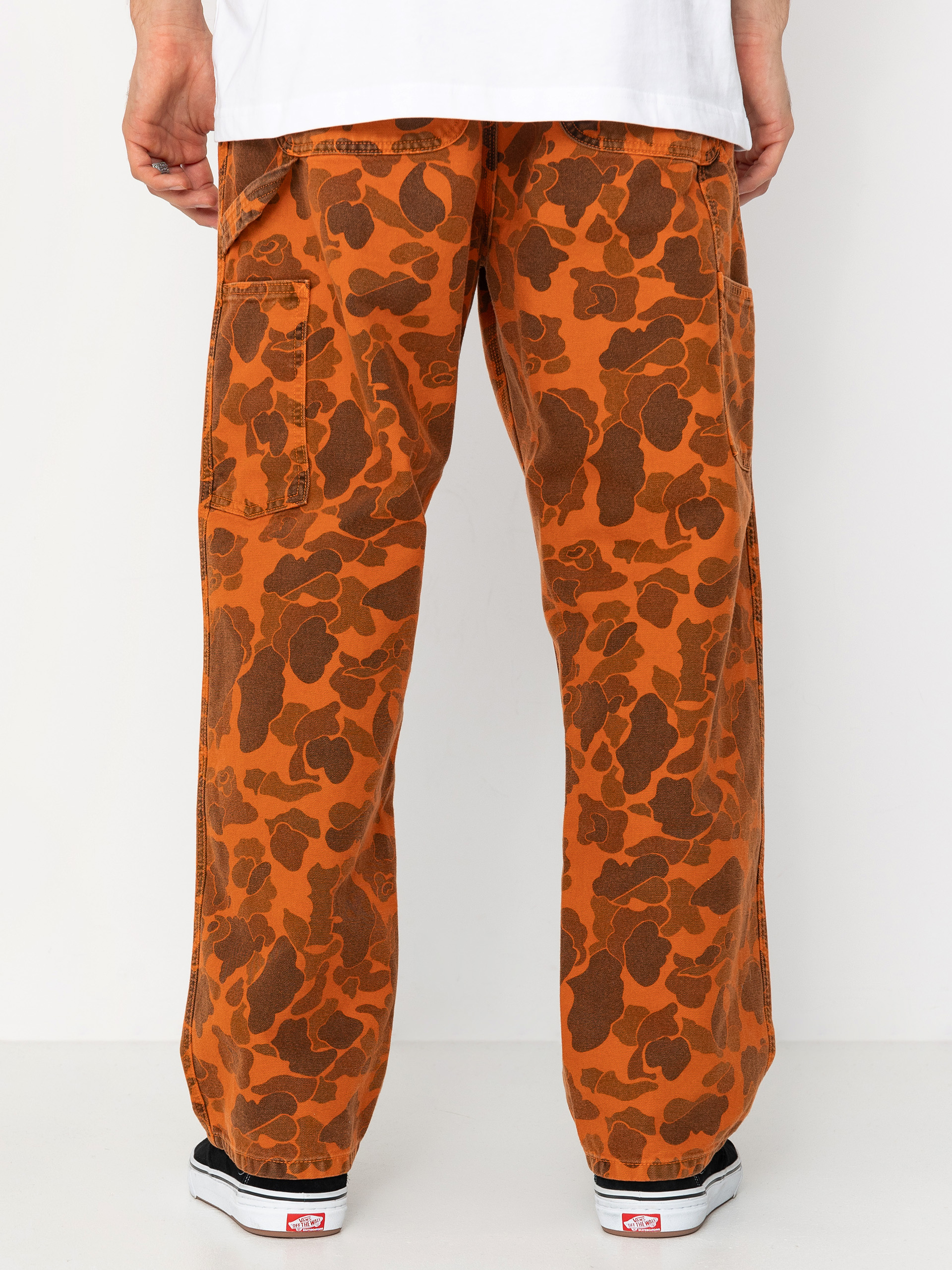 Панталони Carhartt WIP Duck Single Knee (camo duck/green/turmeric)