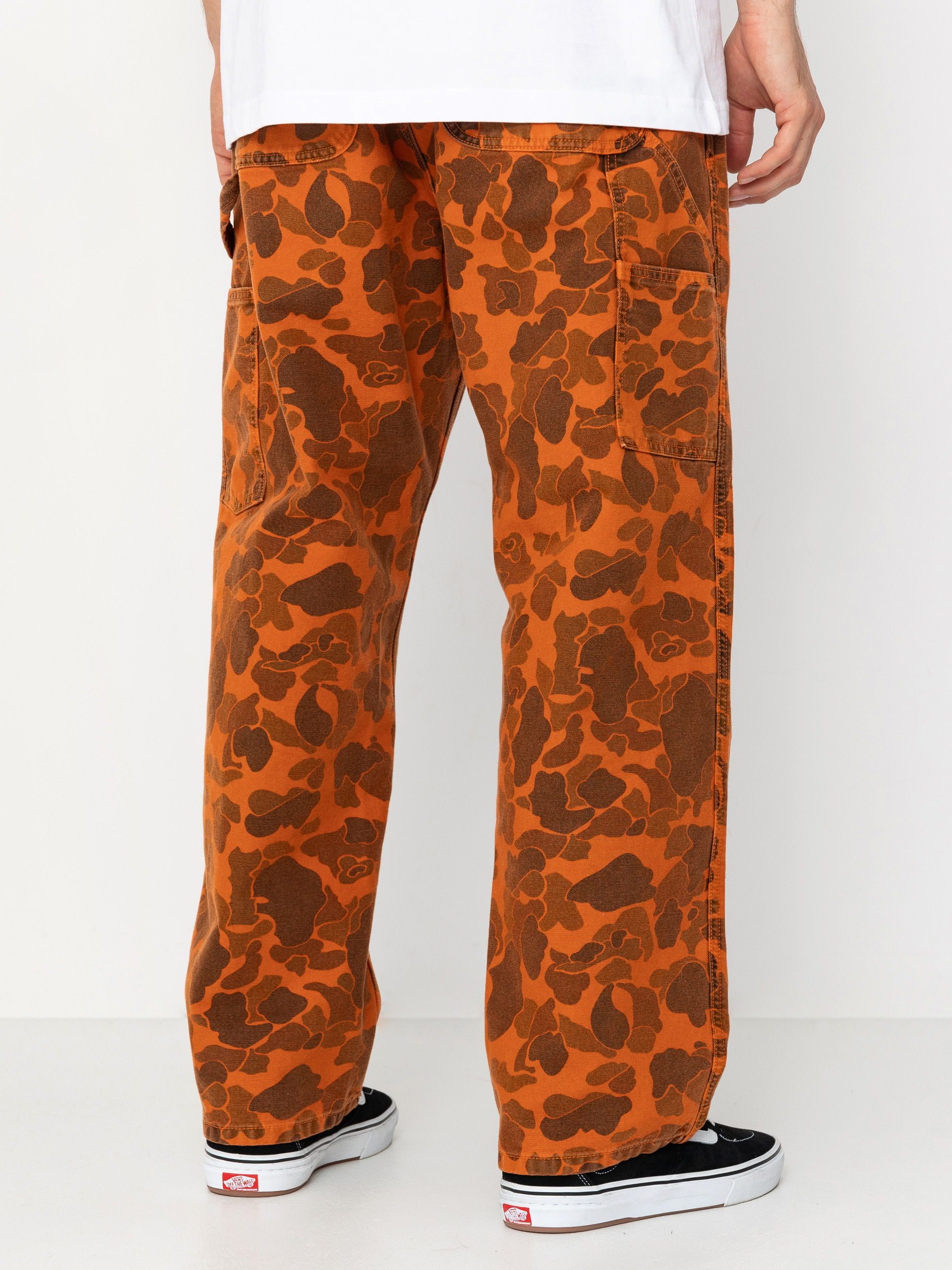 Панталони Carhartt WIP Duck Single Knee (camo duck/green/turmeric)