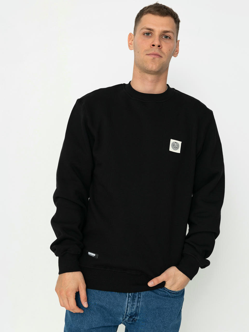 Суитшърт MassDnm Patch Crew (black)