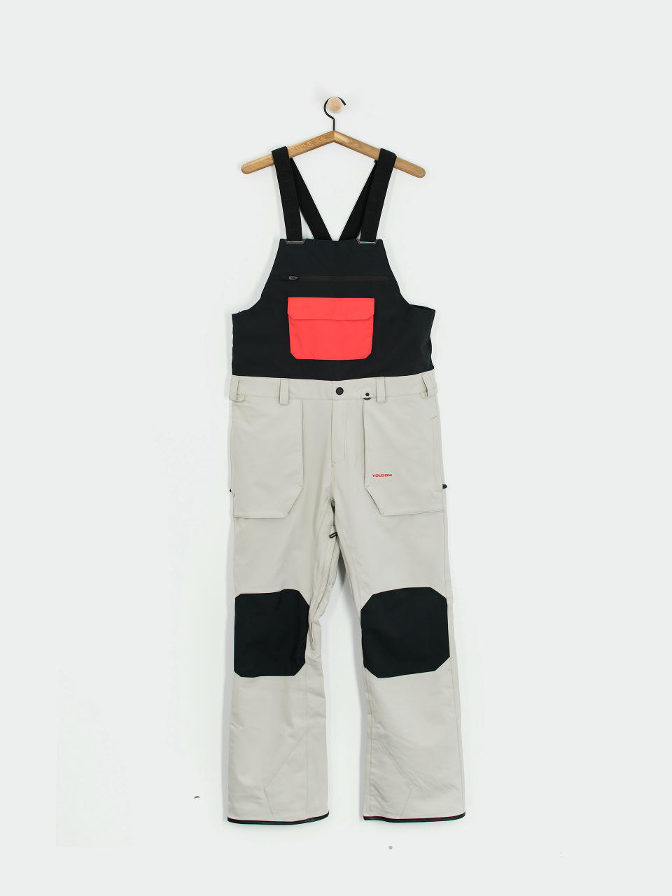 Мъжко Сноуборд панталони Volcom Roan Bib Overall (stone)