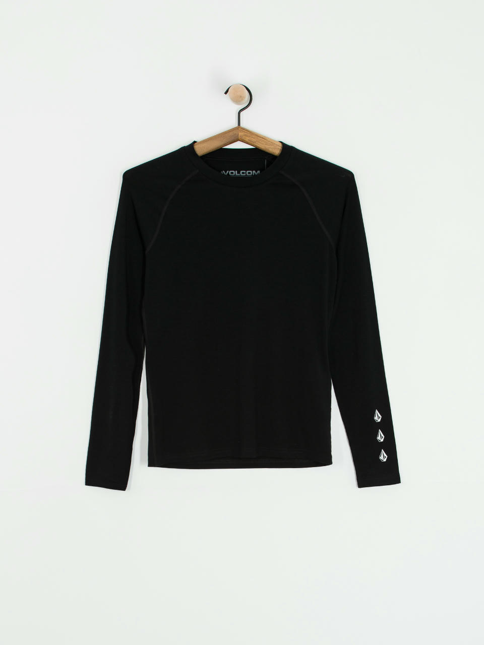 Дамски Блуза Volcom Merino Blend Crew (black)