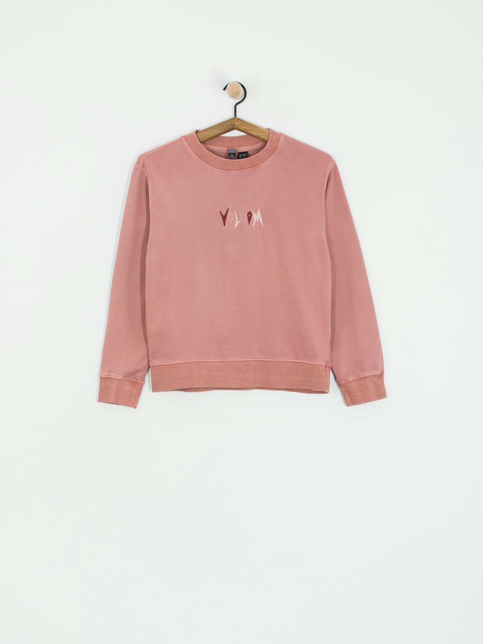 Суитшърт Volcom Spikstone Crew Wmn (mauve rose)