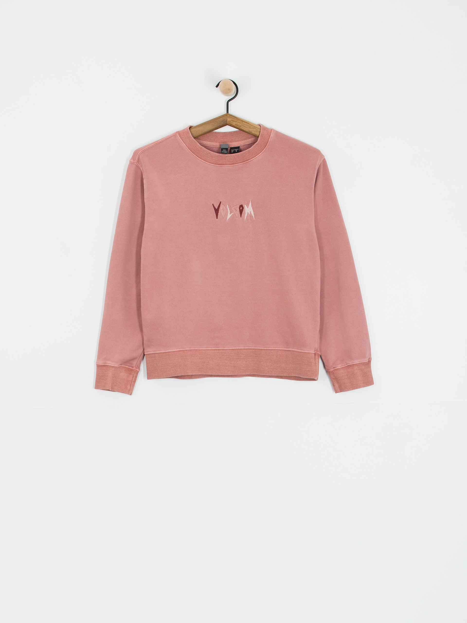 Суитшърт Volcom Spikstone Crew Wmn (mauve rose)