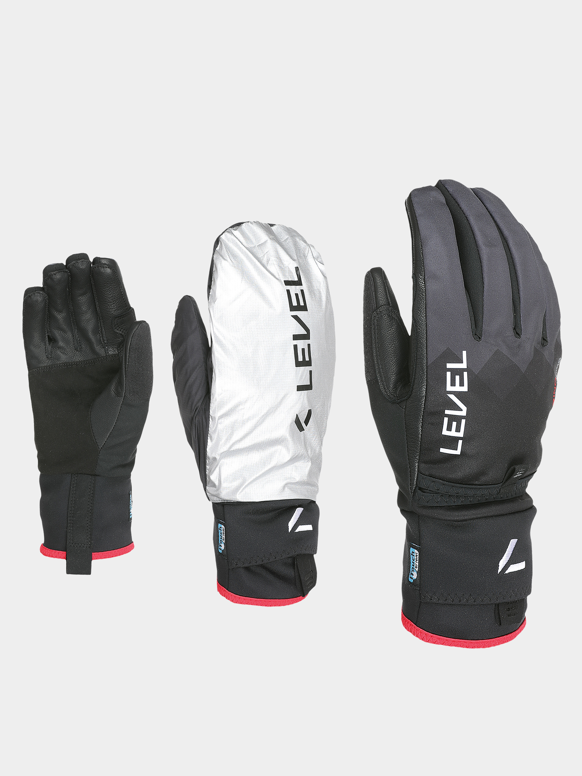 Level Ръкавици Ski Alper Light (black)