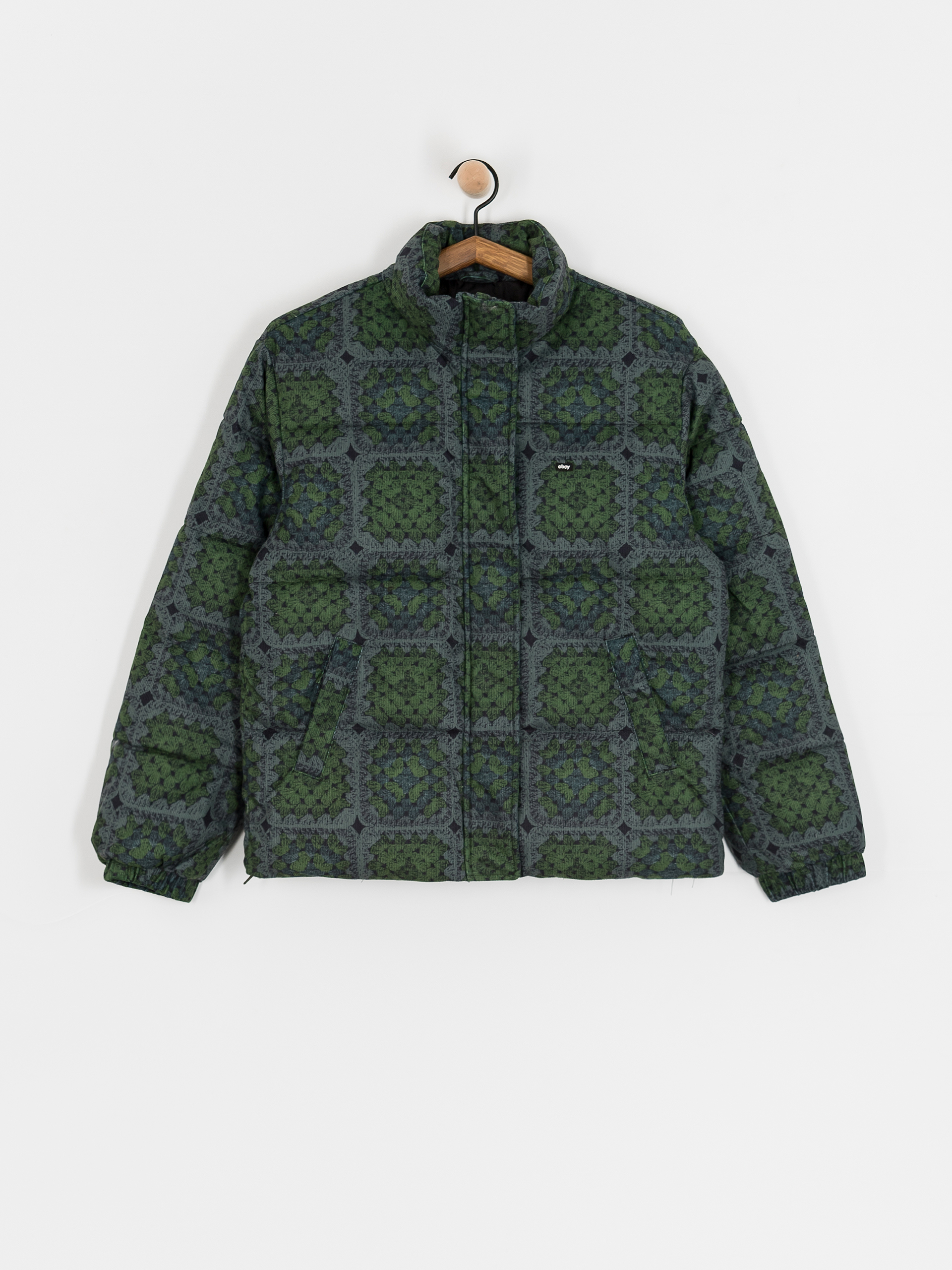 Яке OBEY Tappi Puffer Wmn (olive multi)