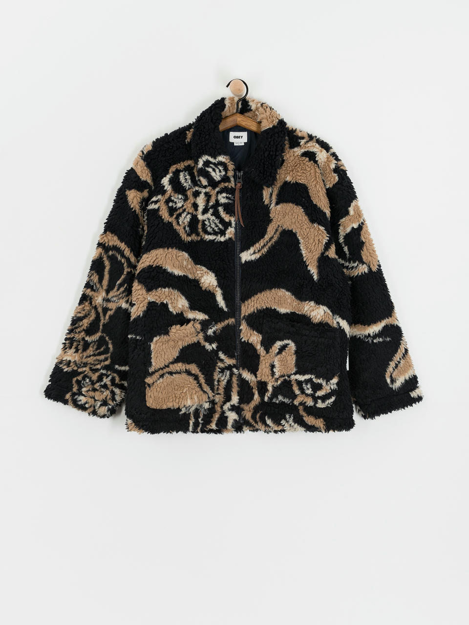 Яке OBEY Mushroom Sherpa (dark navy multi)