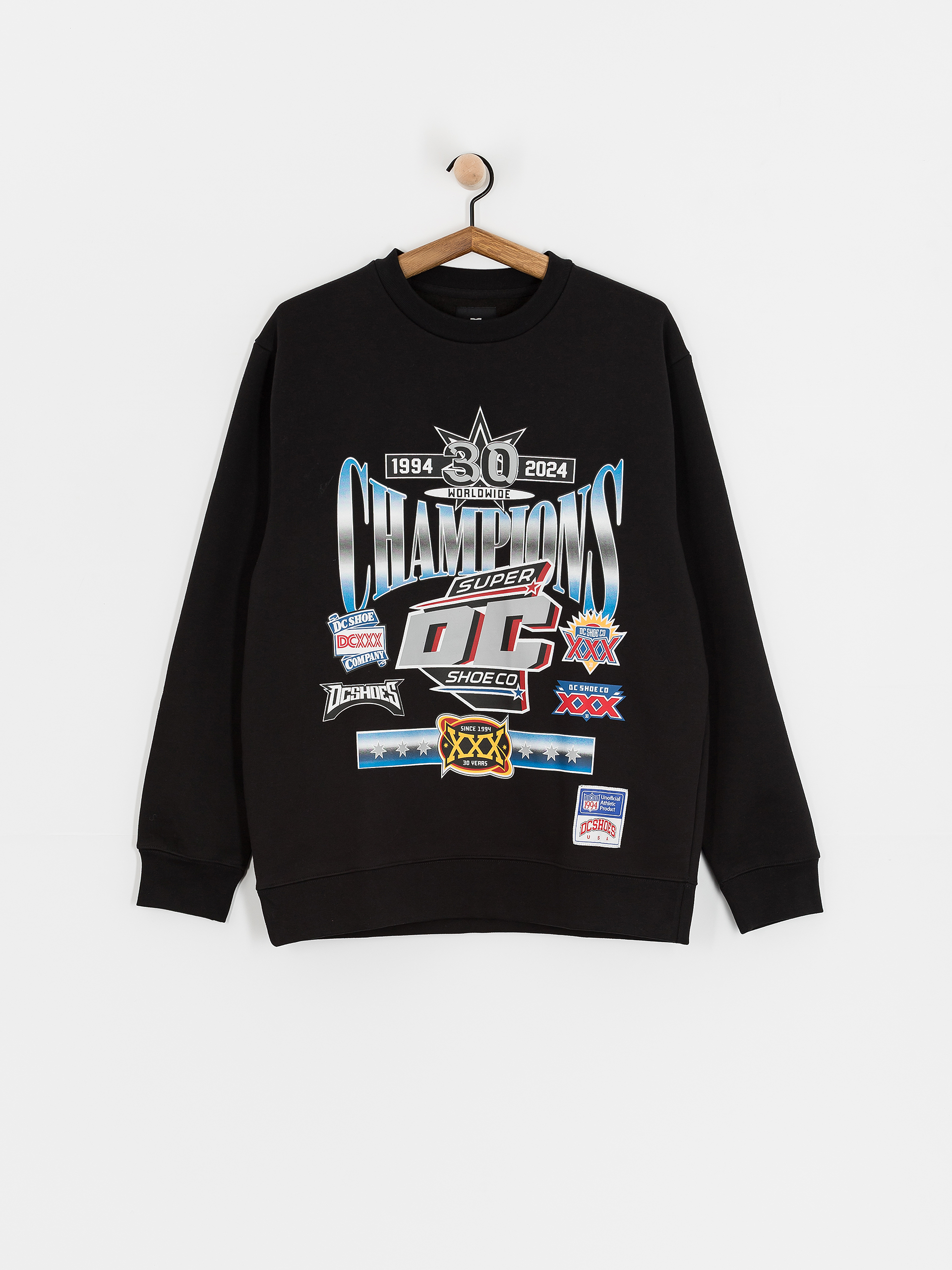 Суитшърт DC Old Champs Crew (black)