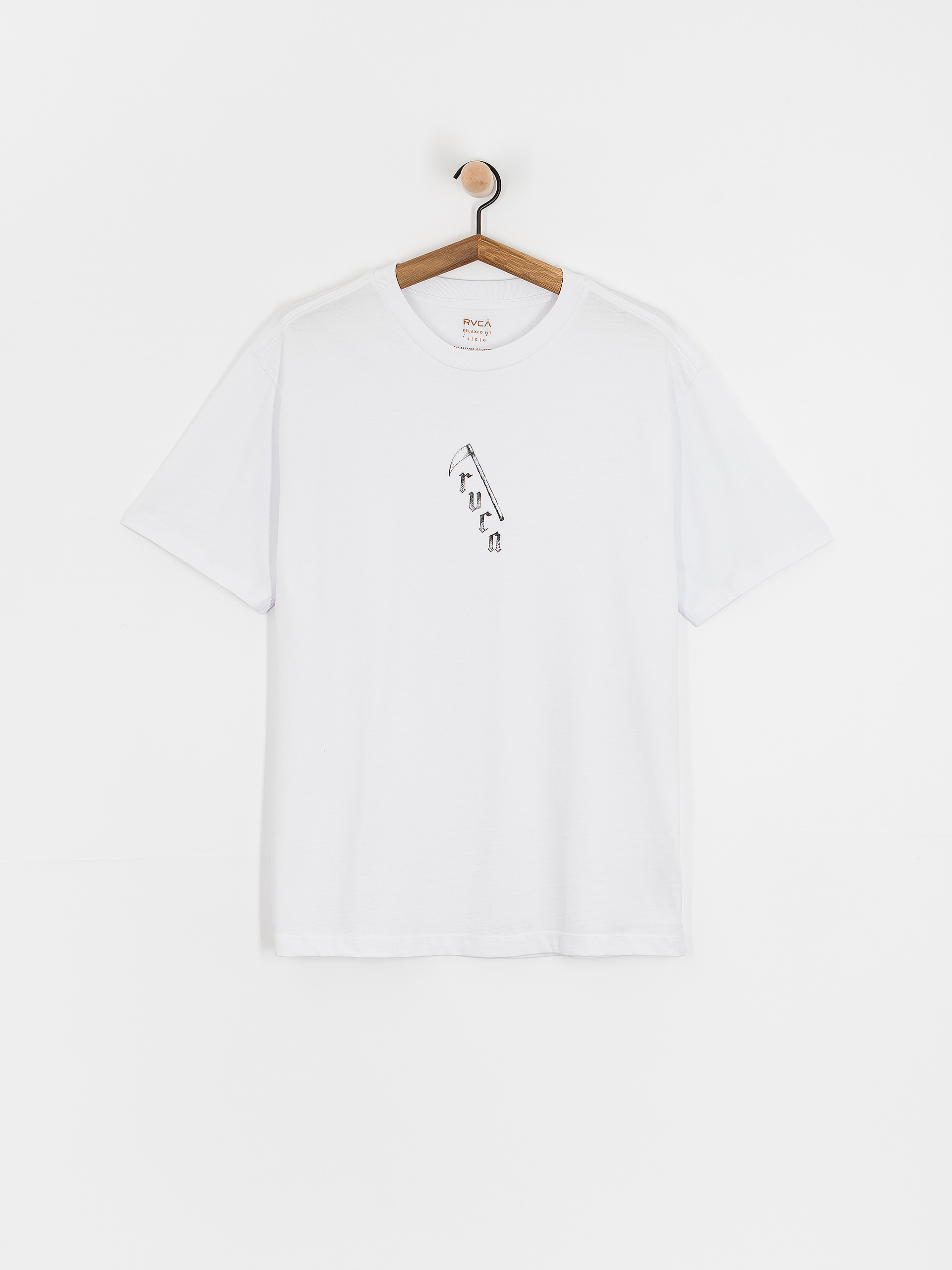 Тениска RVCA Lynes Scythe (white)