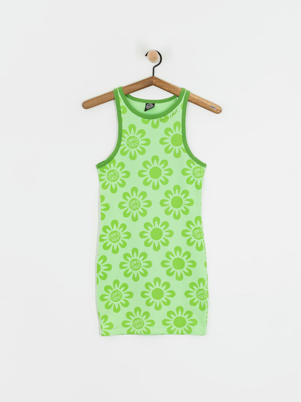 Рокля Santa Cruz Strip Racer Wmn (green flowers)