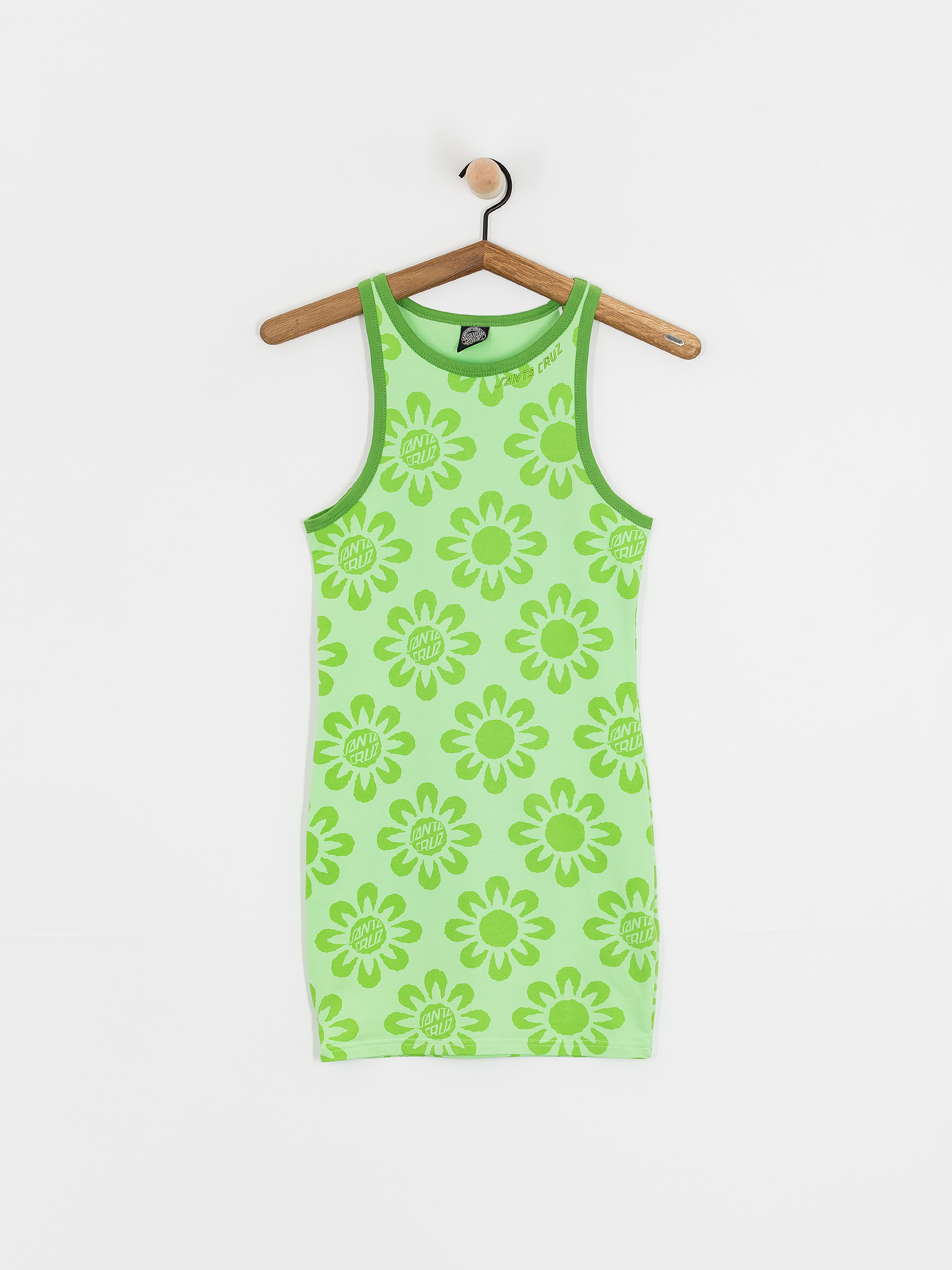 Рокля Santa Cruz Strip Racer Wmn (green flowers)