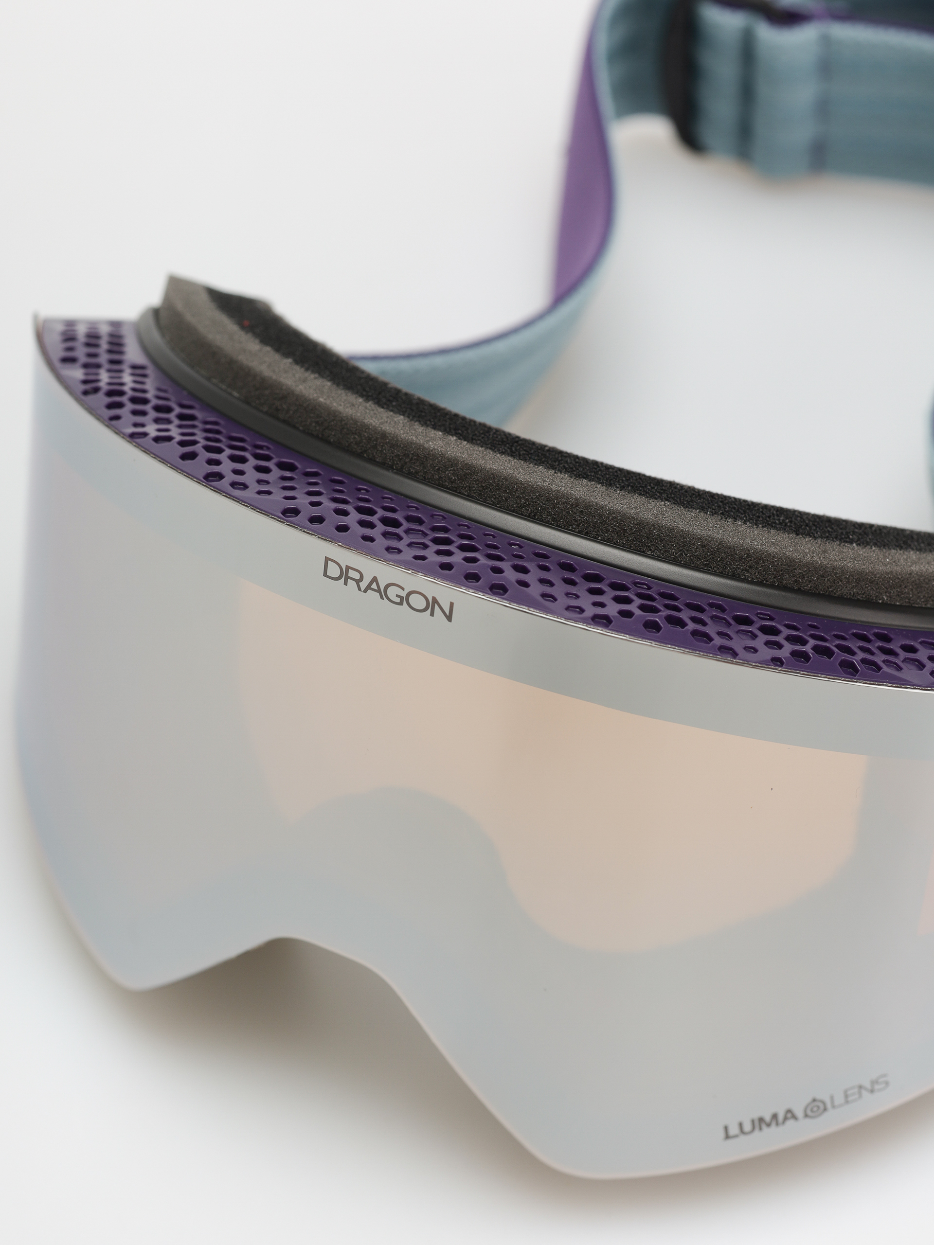 Сноуборд очила Dragon R1 OTG (deepplum/lumalens silver ion+lumalens amber)