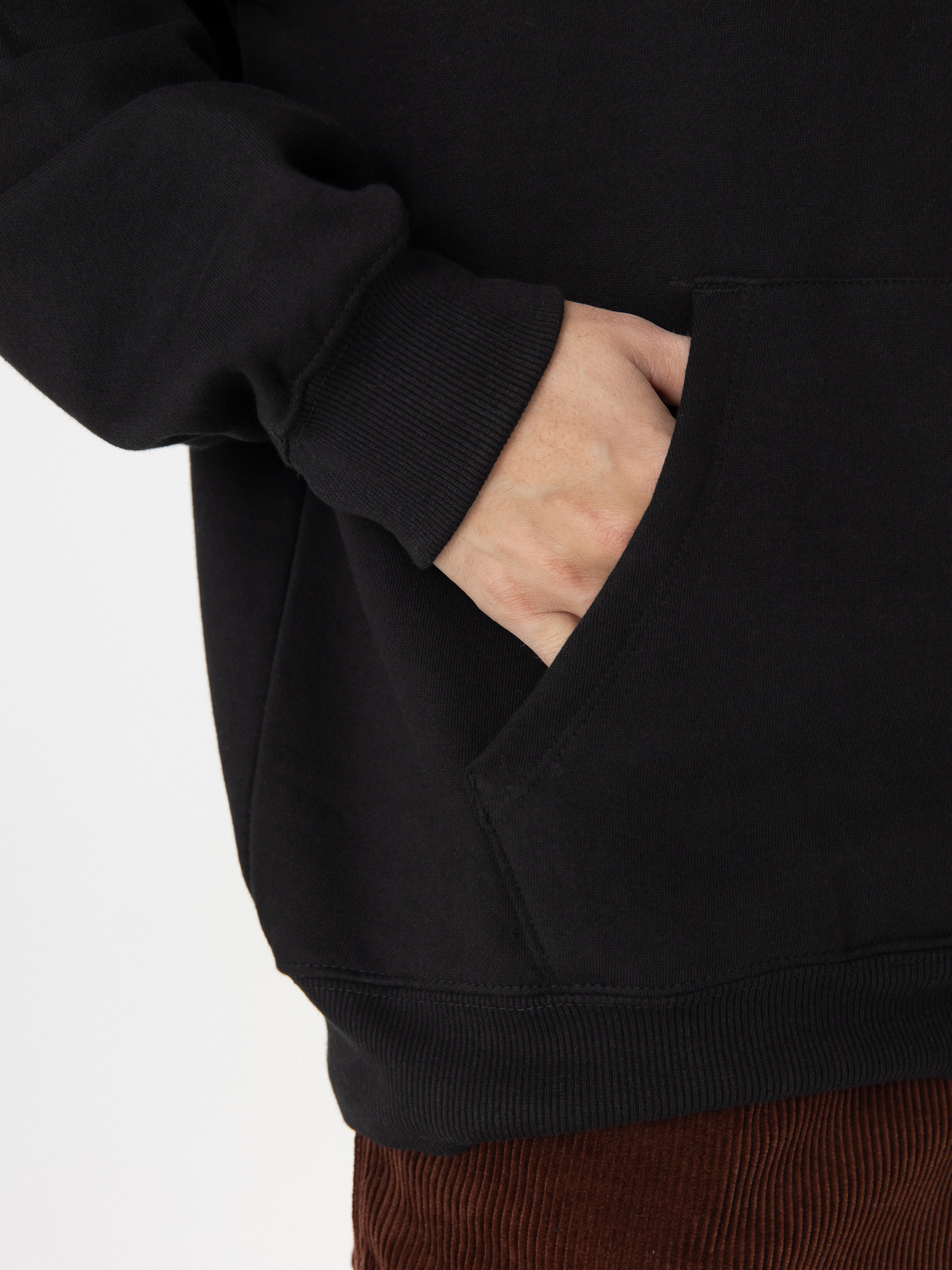 Суитшърт с качулка Volcom Volcom Stone HD (black)