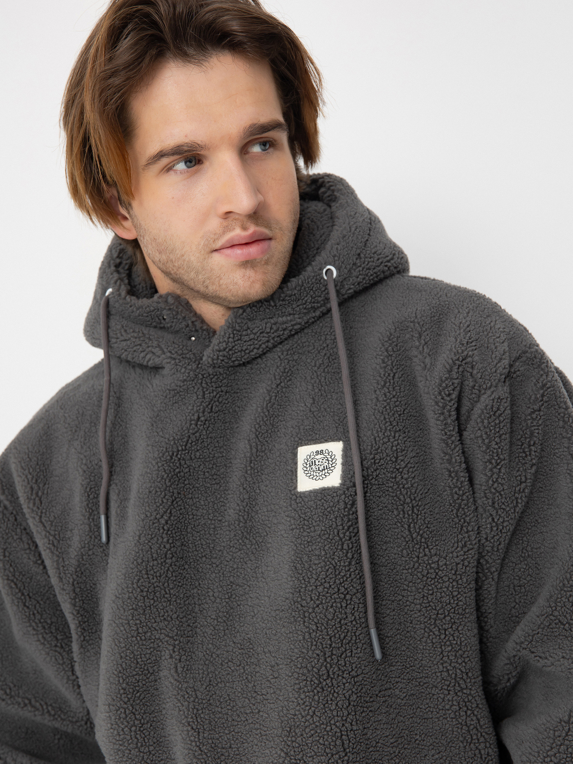 Яке MassDnm Patch Teddy Hoody (grey)