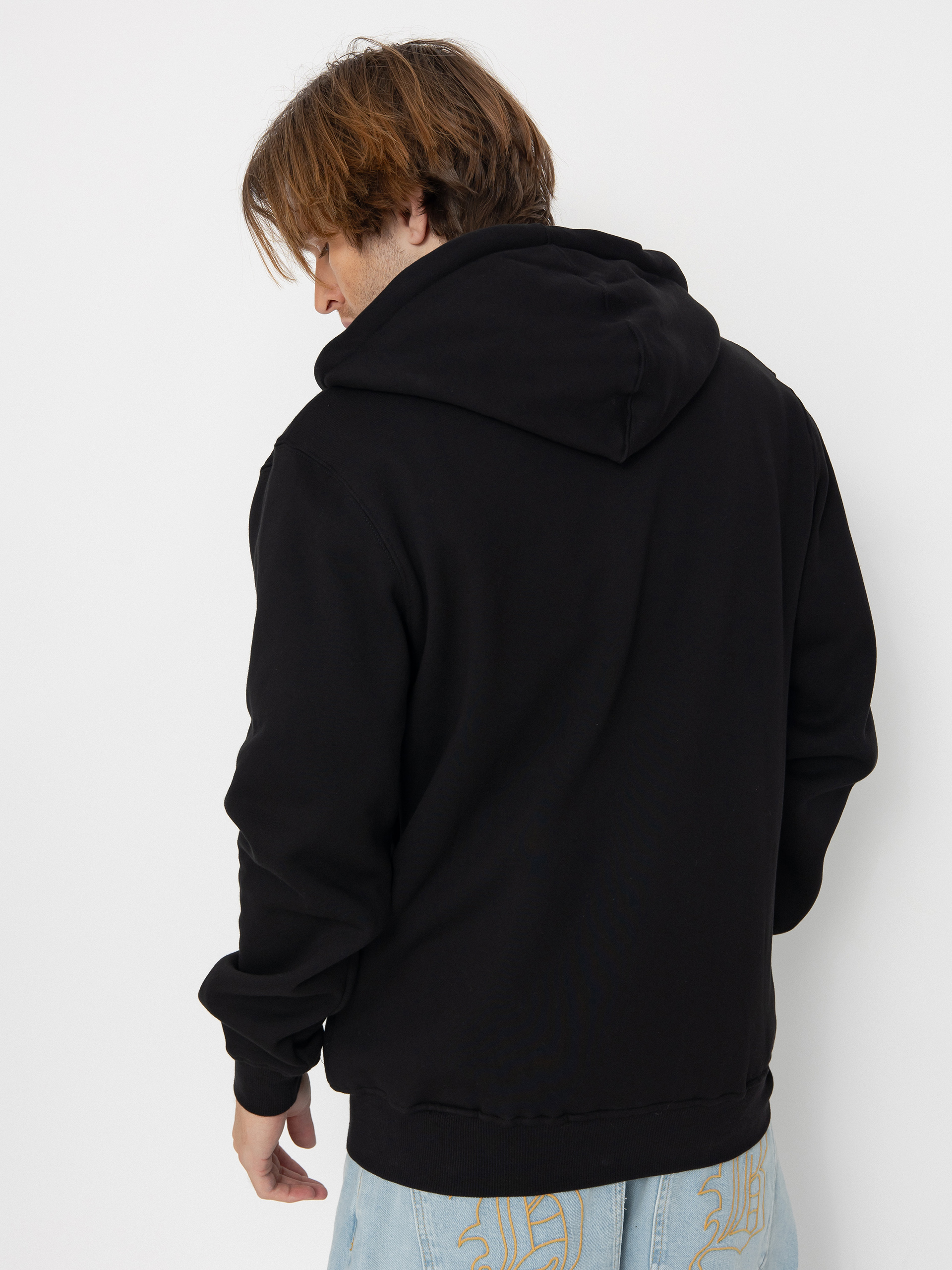 Суитшърт с качулка MassDnm Patch ZHD (black)