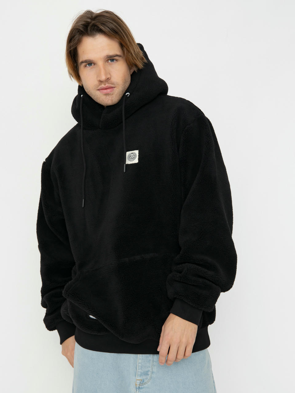 Яке MassDnm Patch Teddy Hoody (black)