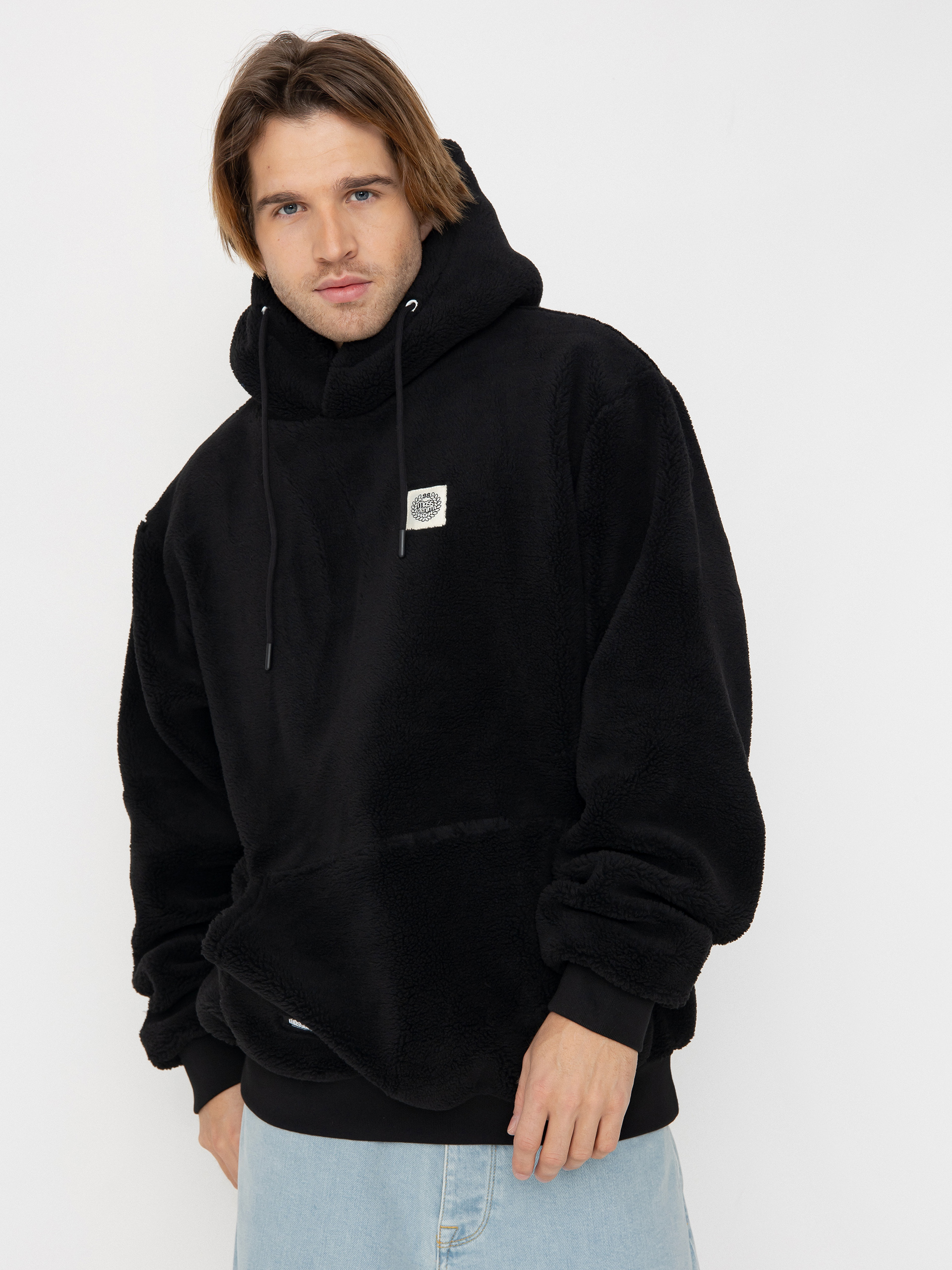 u042fu043au0435 MassDnm Patch Teddy Hoody (black)