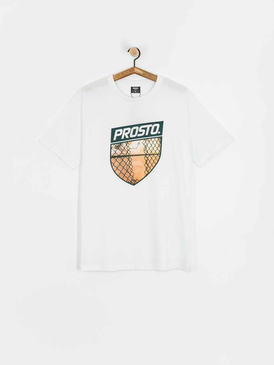 Тениска Prosto Skizzle (white)