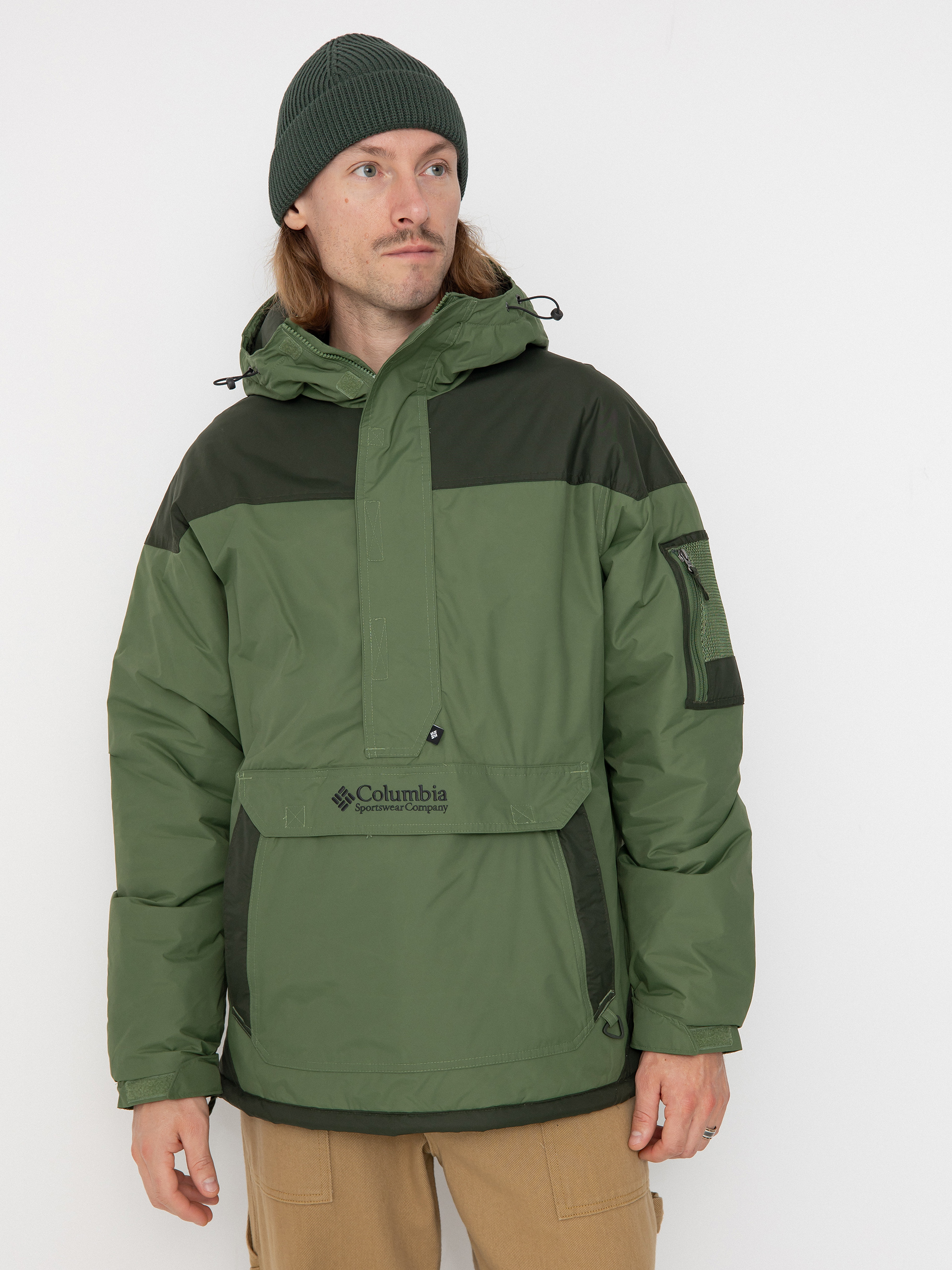 Яке Columbia Challenger II Insulated Pullover (canteen greens)