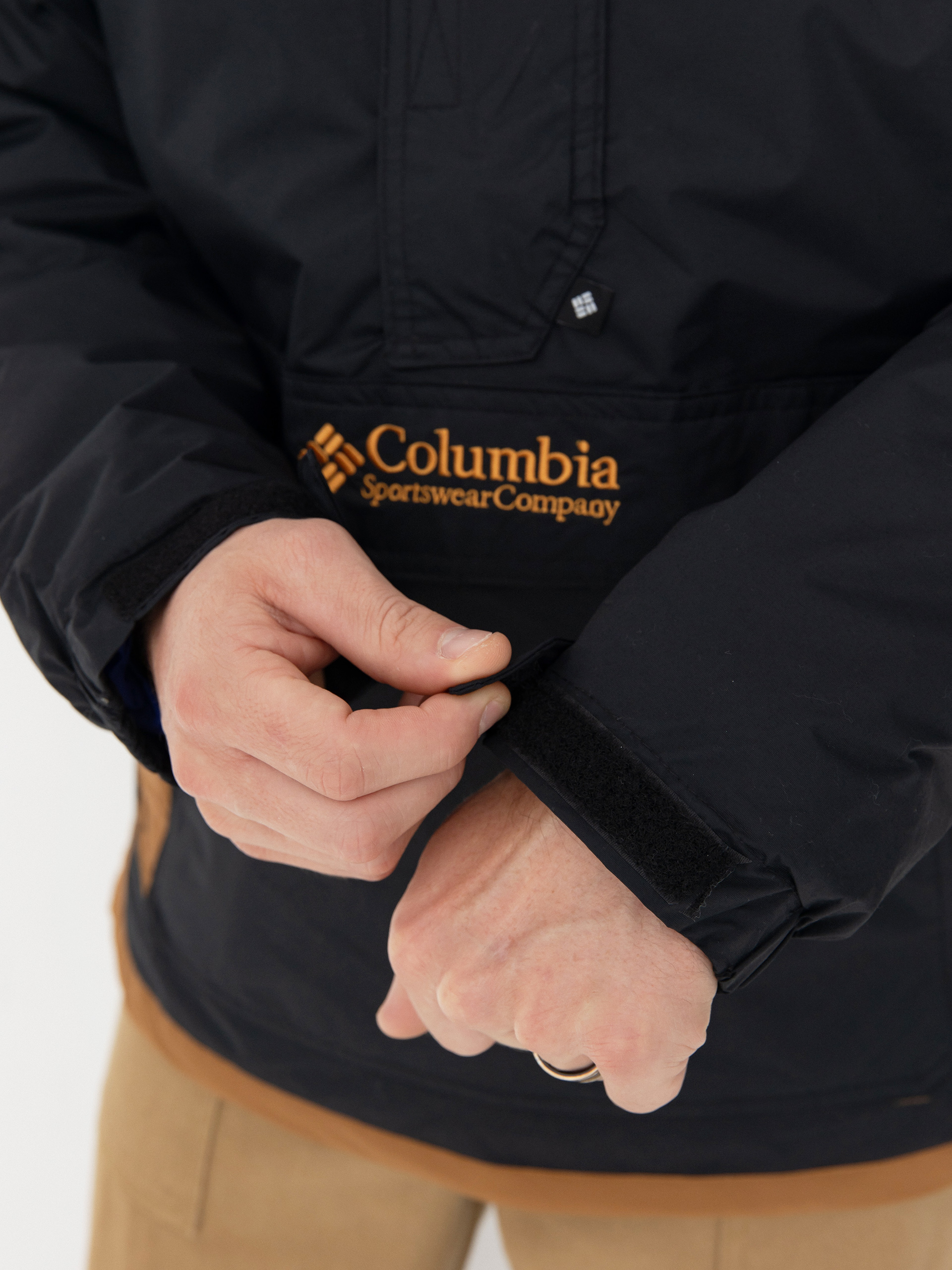 Яке Columbia Challenger II Insulated Pullover (black camel br)