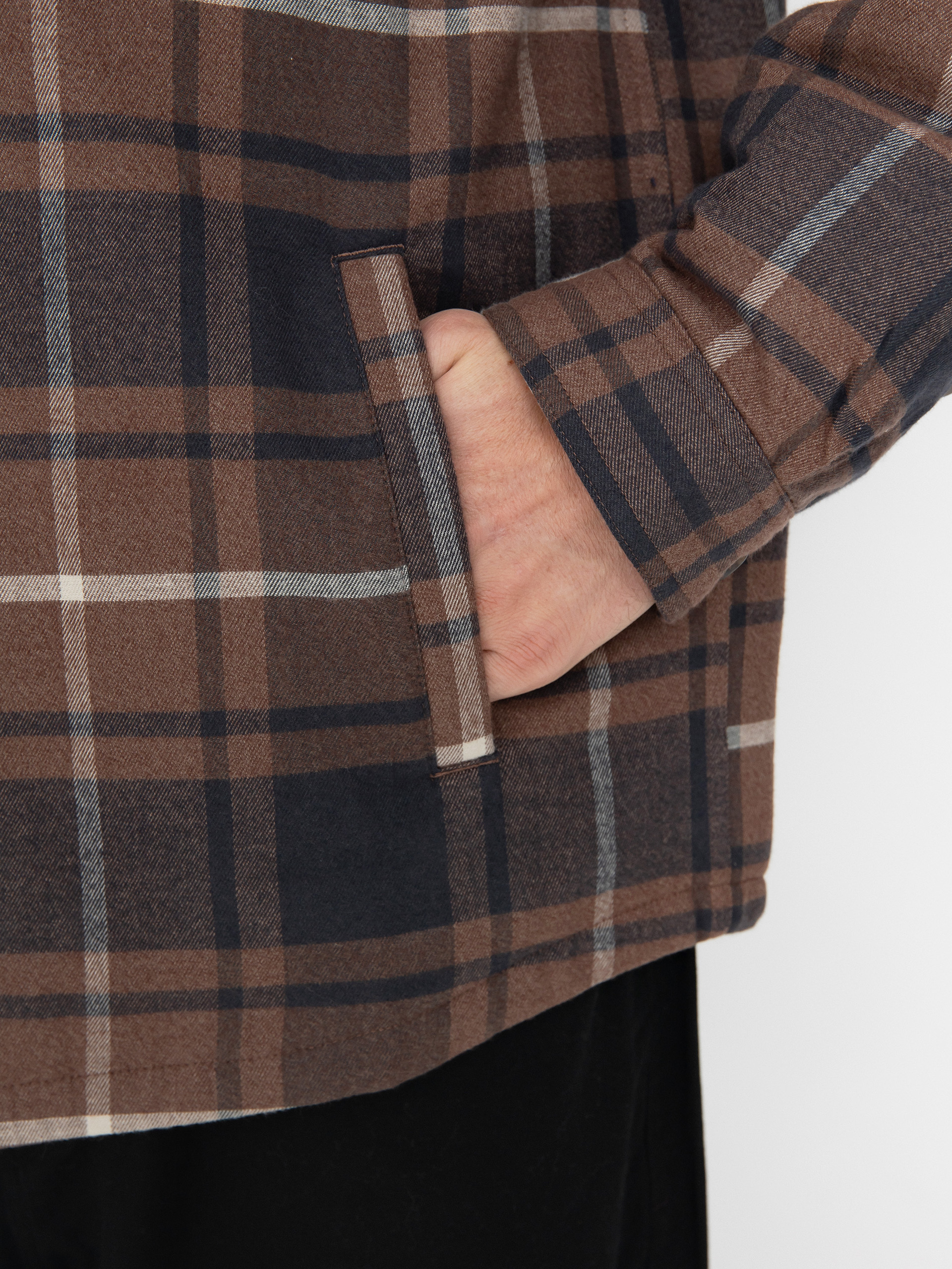 Риза Patagonia LW Insulated Fjord Flannel (outdoor molasses brown)