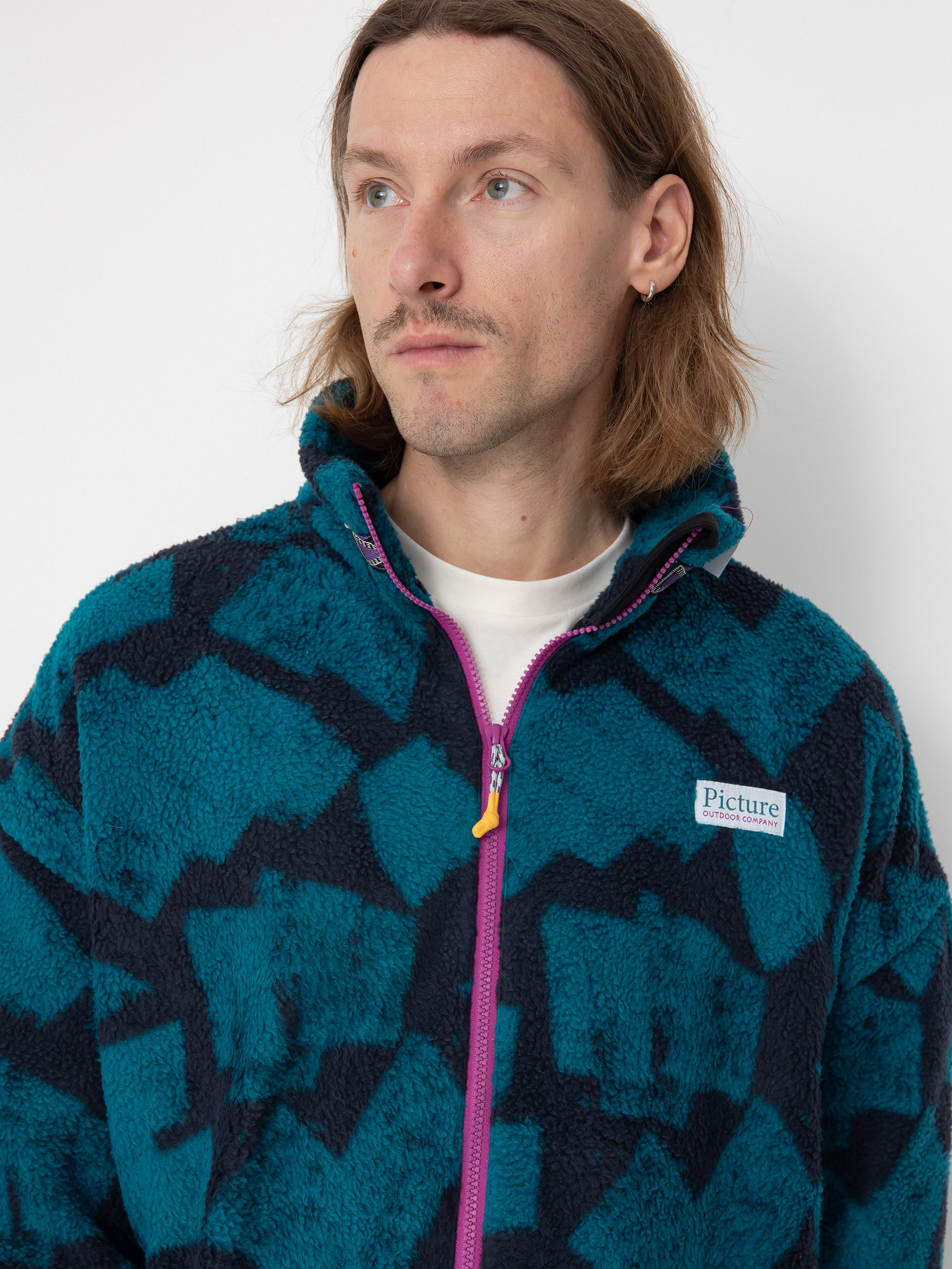 Мъжки Поларени суитшърт Picture Bremick (brush print)