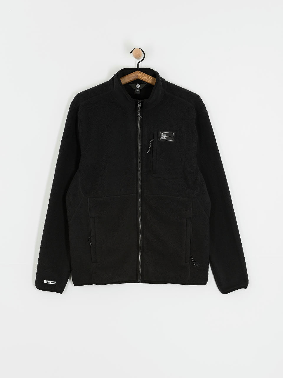 Мъжка Термо суитшърт Volcom Fleecer Full Zip (black)