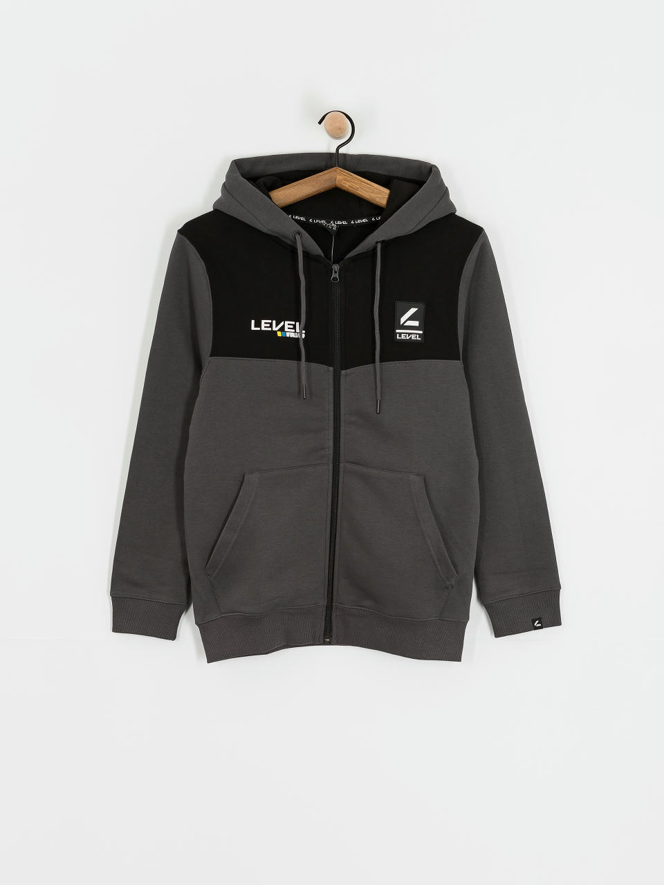 Суитшърт Level Hoodie Logo (anthracite)