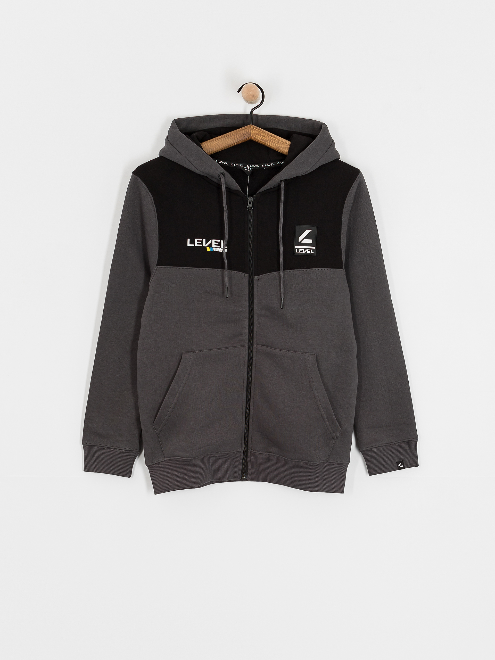 Суитшърт Level Hoodie Logo (anthracite)