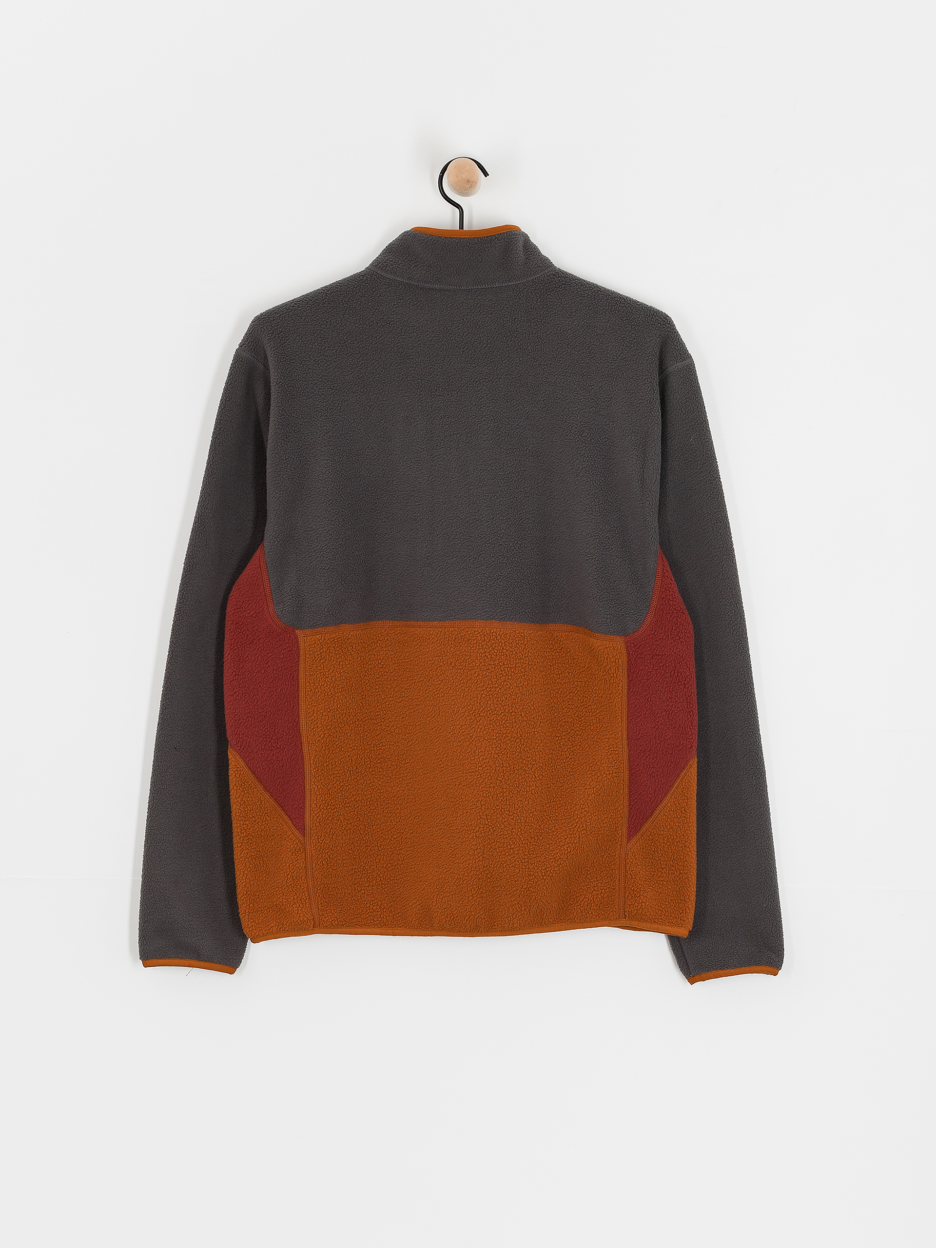 Мъжки Термо суитшърт Volcom Fleecer Full Zip (charcoal)