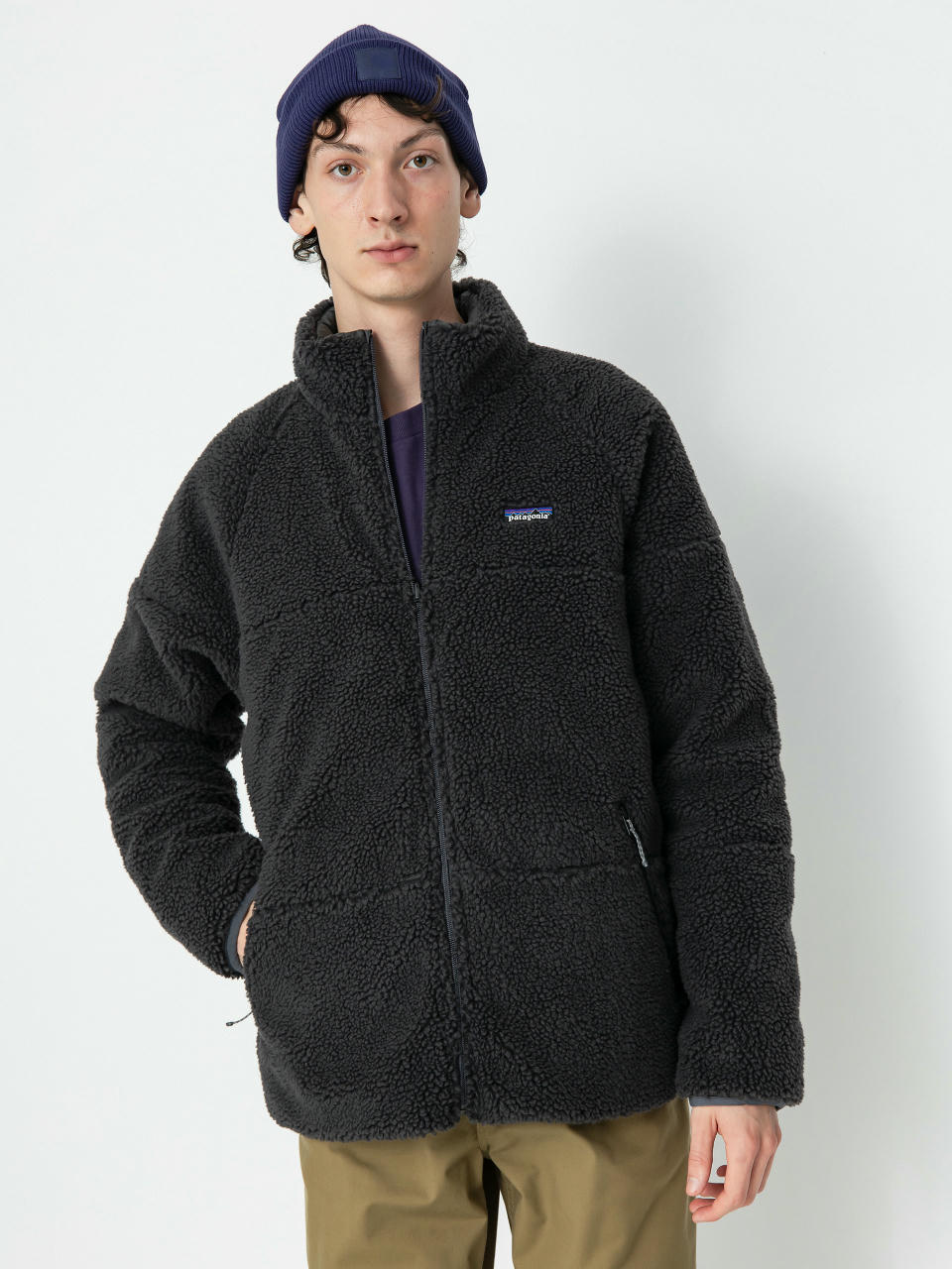 Яке Patagonia Reversible Silent Down (forge grey)