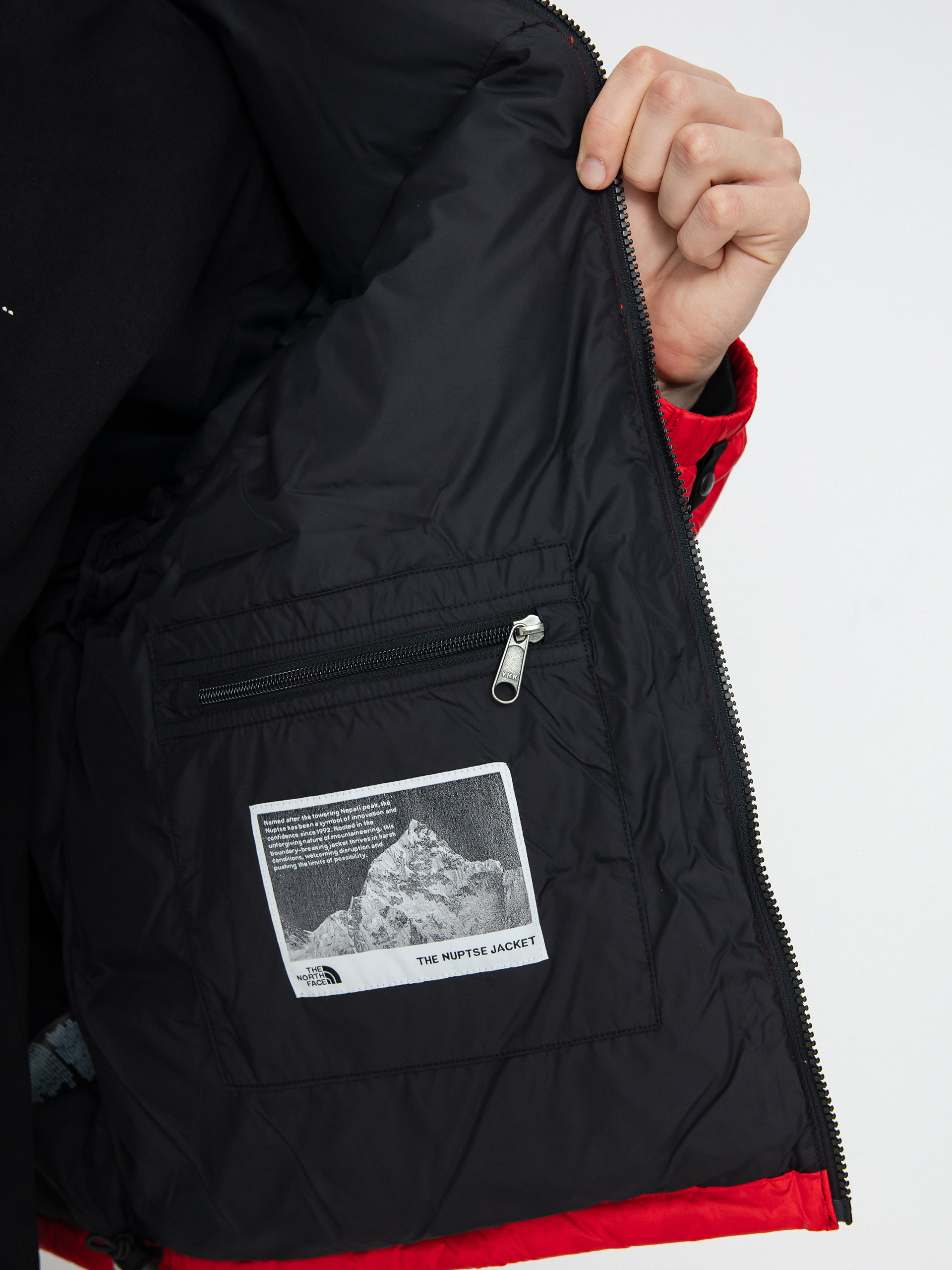 Яке The North Face 1996 Retro Nuptse (tnf red/tnf black/tnf r)