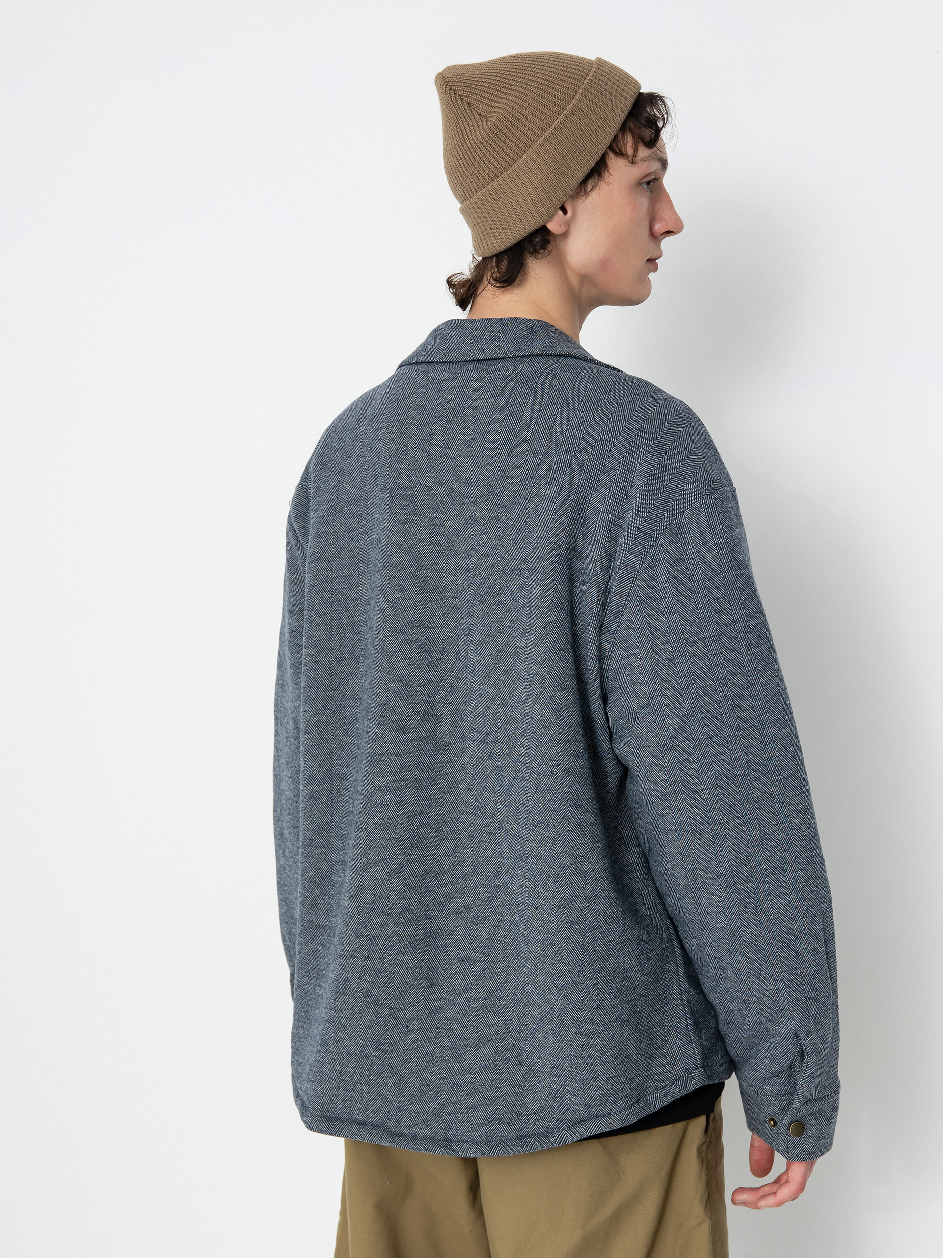 Яке Brixton Durham Lined (black herringbone)