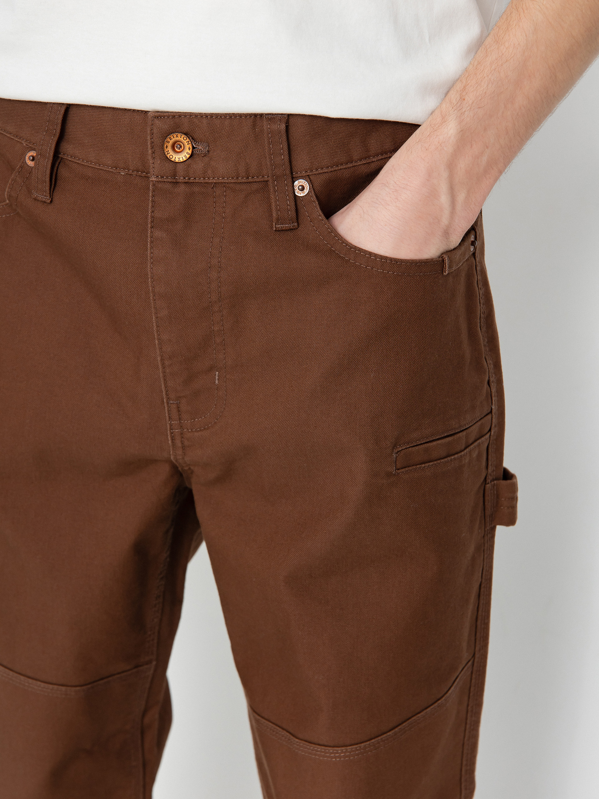 Панталони Brixton Builders Carpenter (pinecone brown)