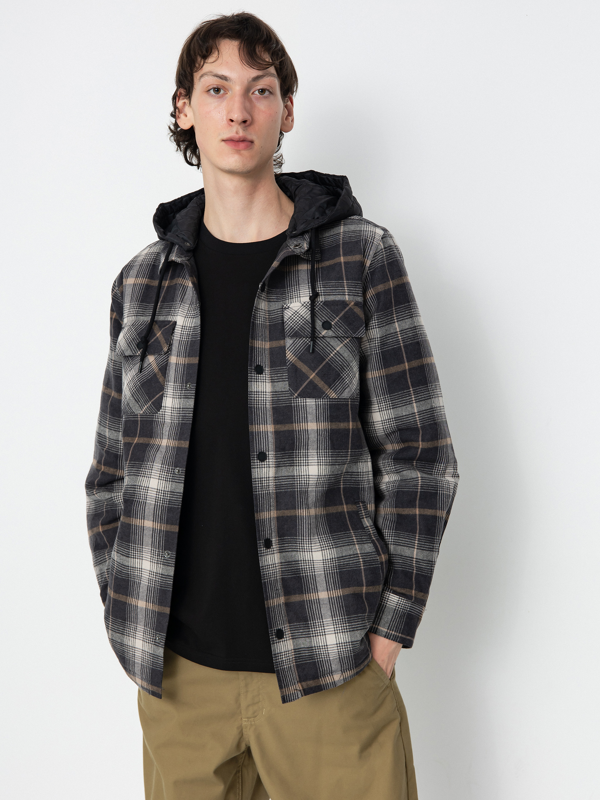 Мъжка Сноуборд яке Volcom Ins Riding Flannel (stone)