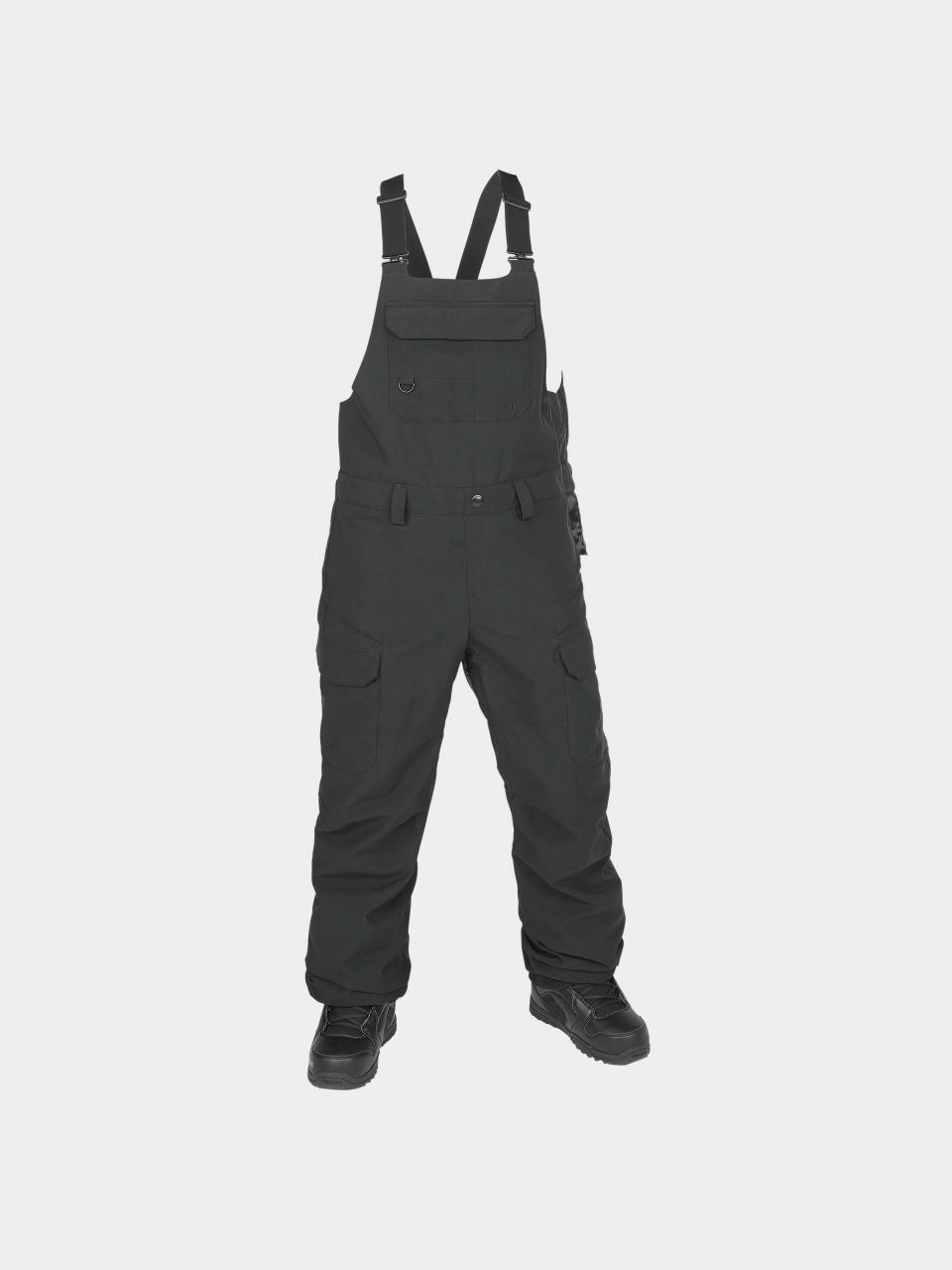 Дамско Сноуборд панталони Volcom Creston 3D Stretch Bib Overall (black)