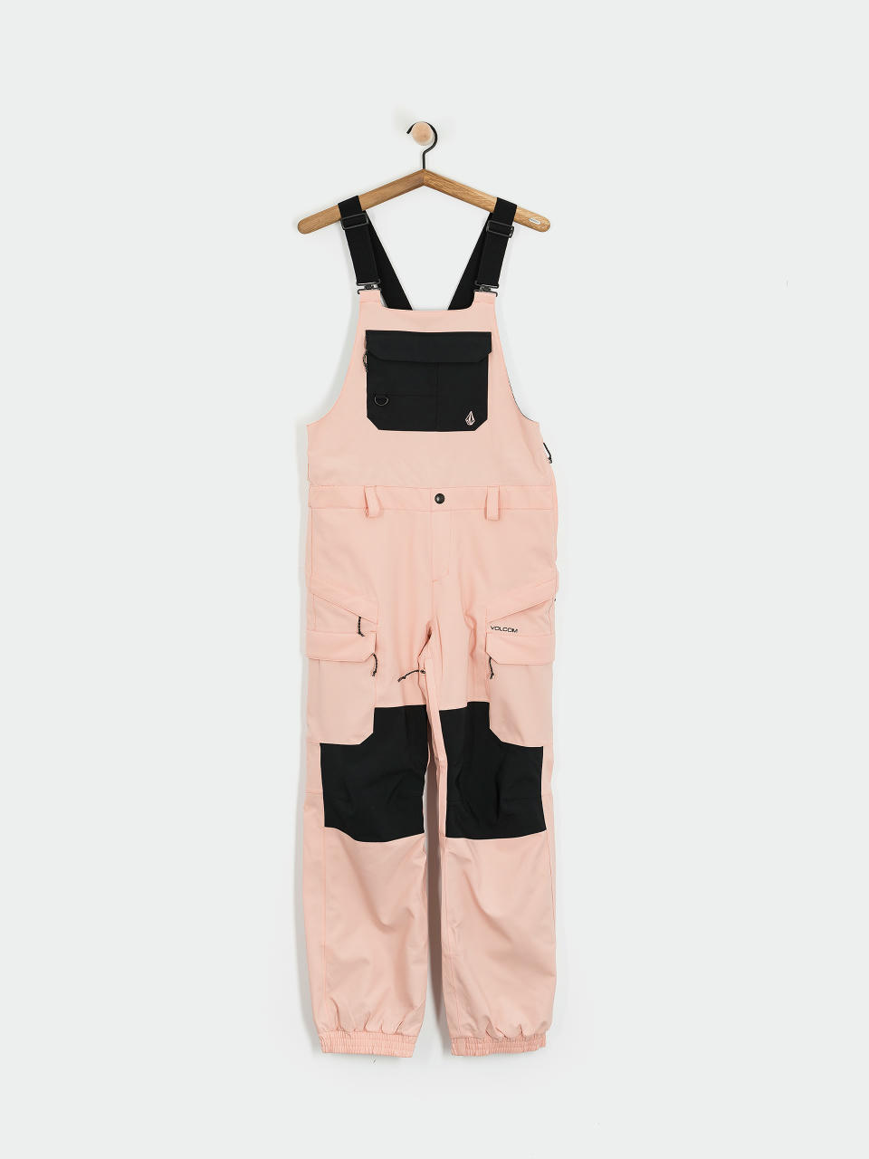 Дамско Сноуборд панталони Volcom Creston 3D Stretch Bib Overall (coral haze)