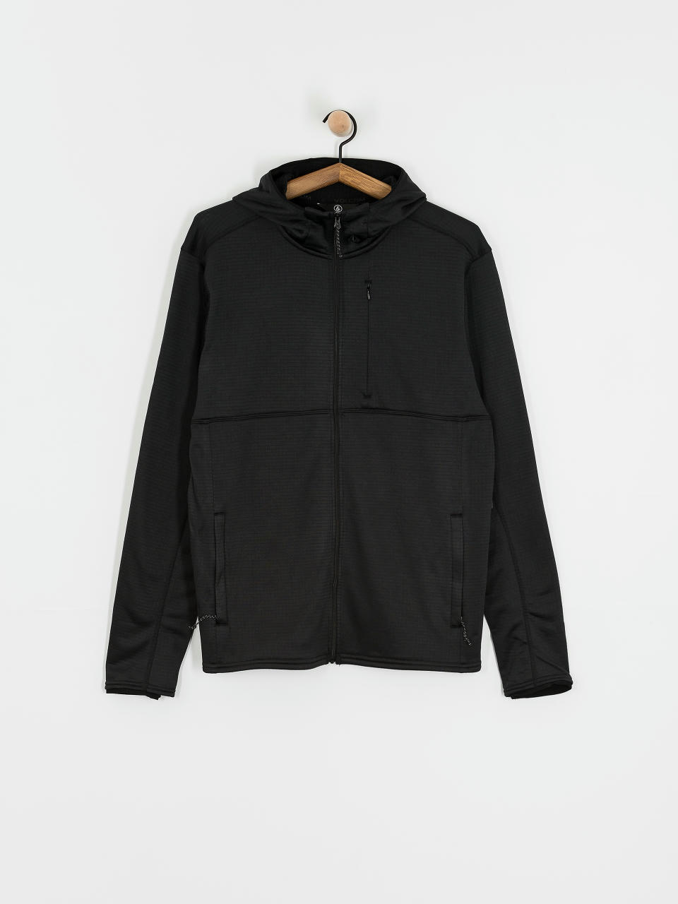 Мъжка Термо суитшърт Volcom Gridlock Full Zip (black)